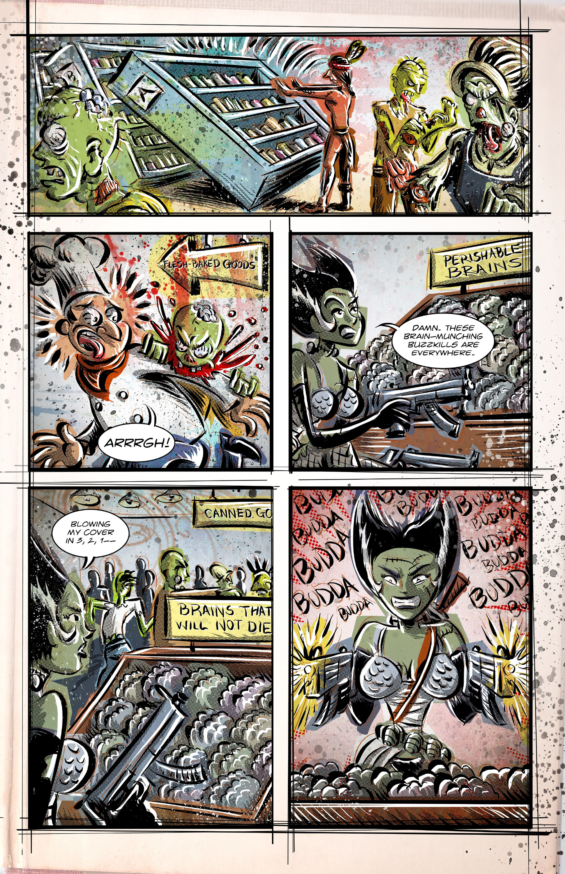 Read online Frankenbabe comic -  Issue #2 - 6