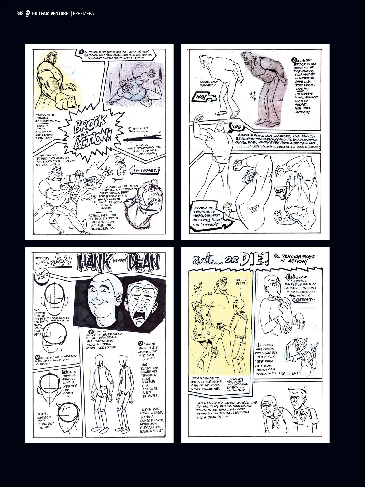 Read online Go Team Venture!: The Art and Making of The Venture Bros. comic -  Issue # TPB (Part 4) - 47