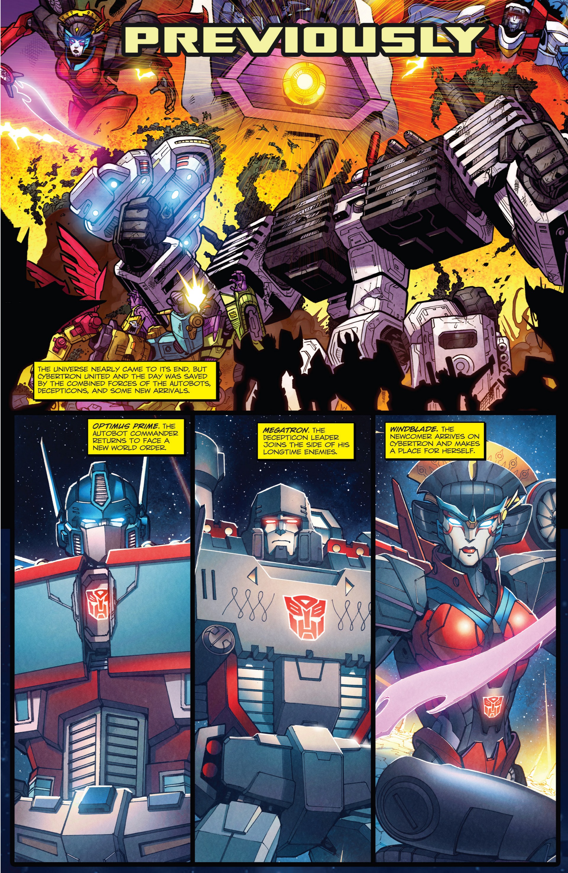 Read online The Transformers: Windblade (2014) comic -  Issue #1 - 3