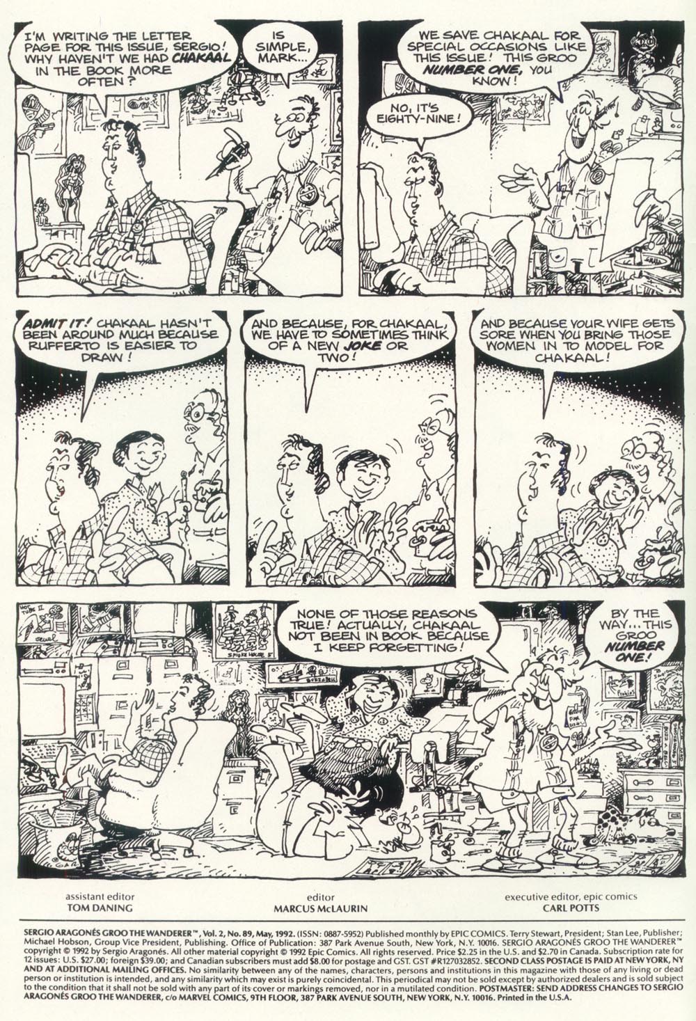 Read online Sergio Aragonés Groo the Wanderer comic -  Issue #89 - 2