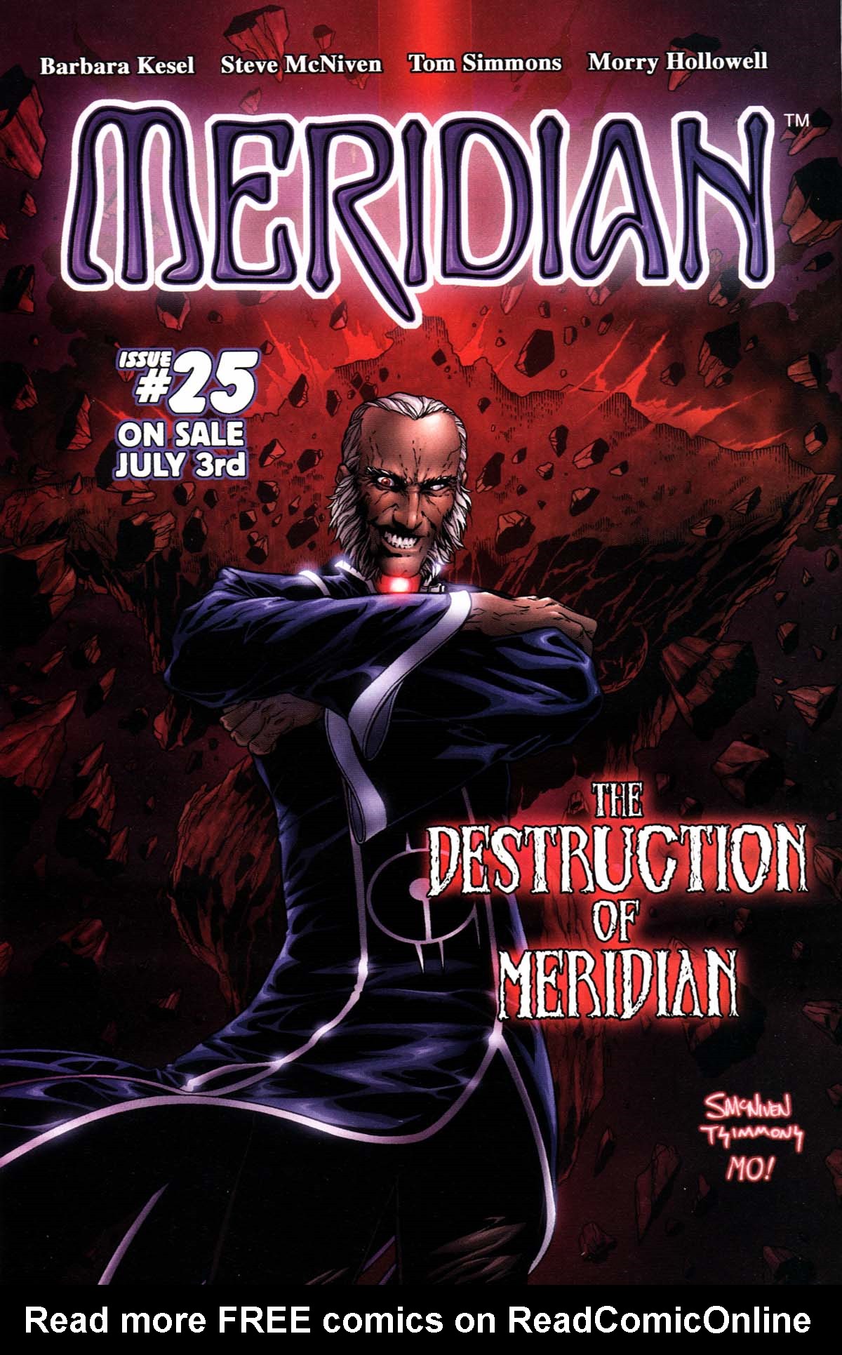 Read online Meridian comic -  Issue #24 - 28