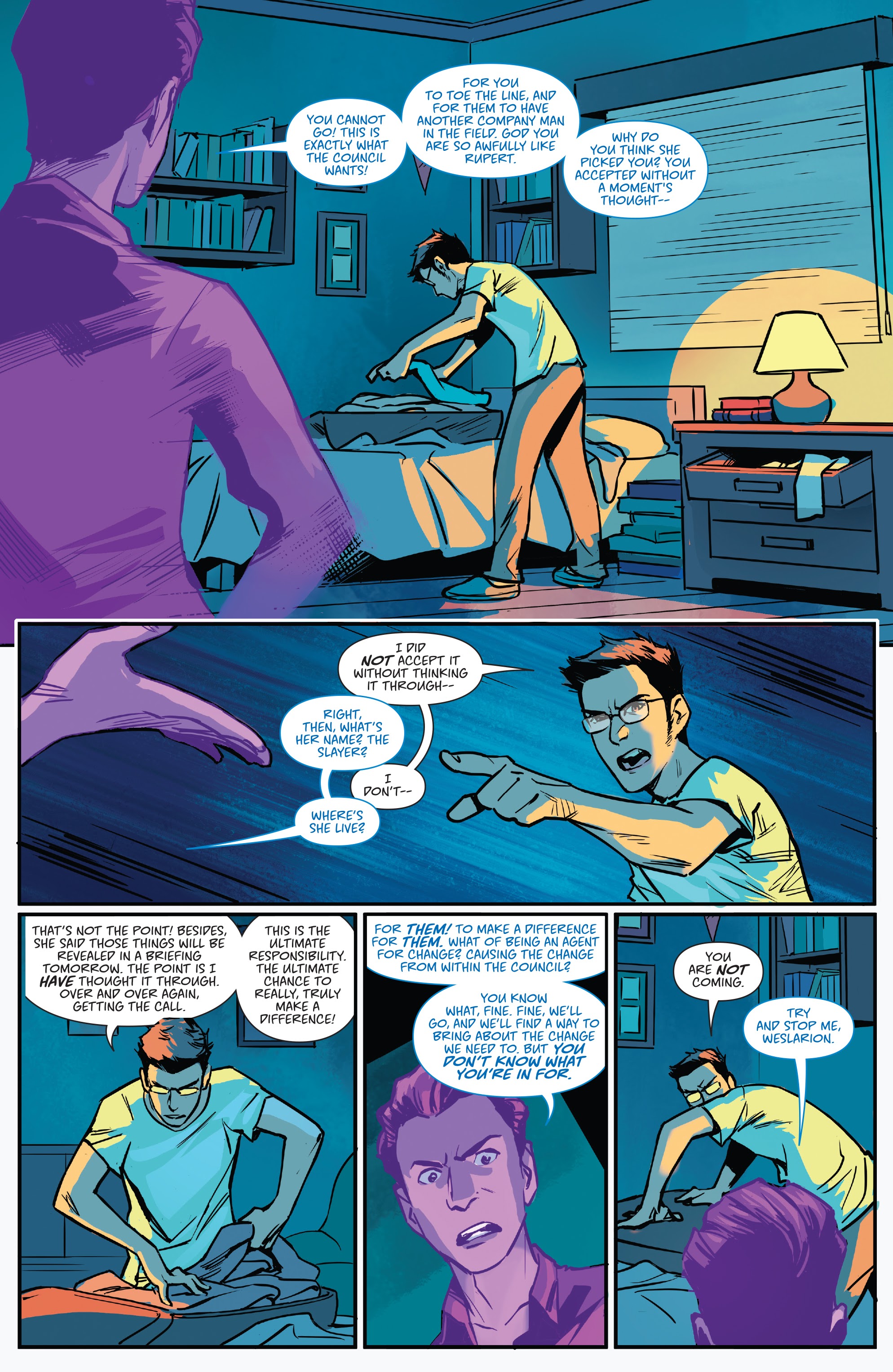 Read online Buffy the Vampire Slayer comic -  Issue #17 - 21