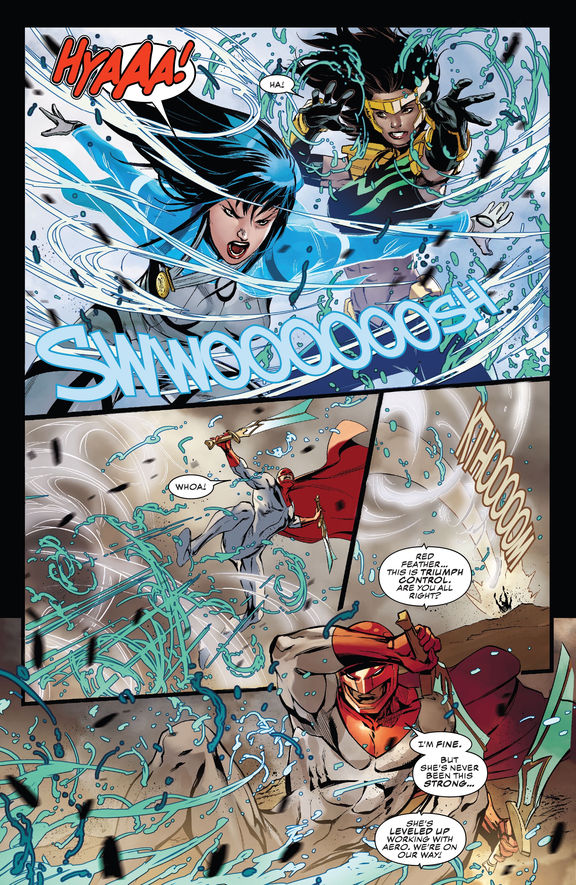 Read online Aero & Sword Master: Origins And Odysseys comic -  Issue # TPB - 19
