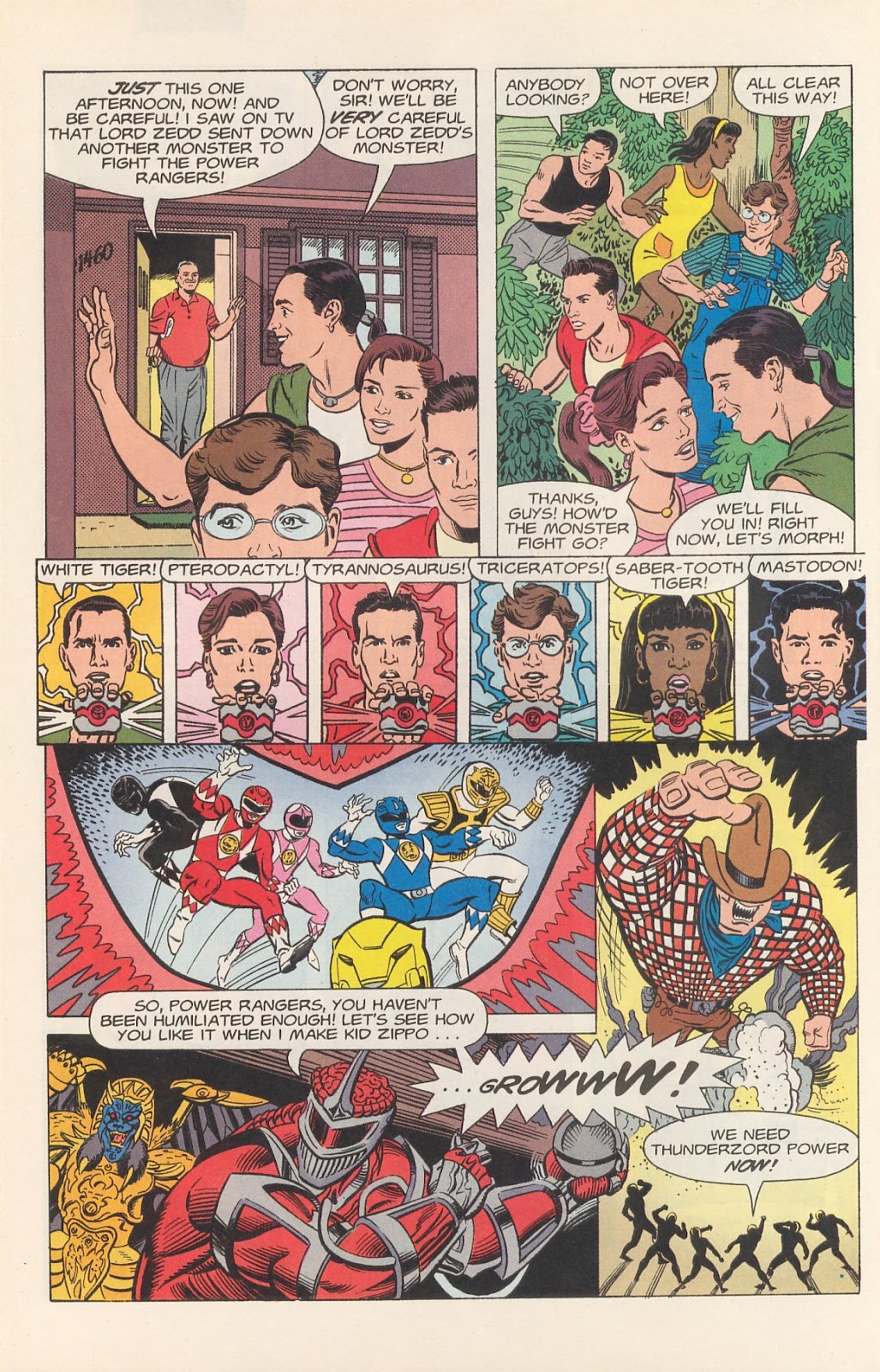 Saban's Mighty Morphin Power Rangers (1994) issue 5 - Page 16