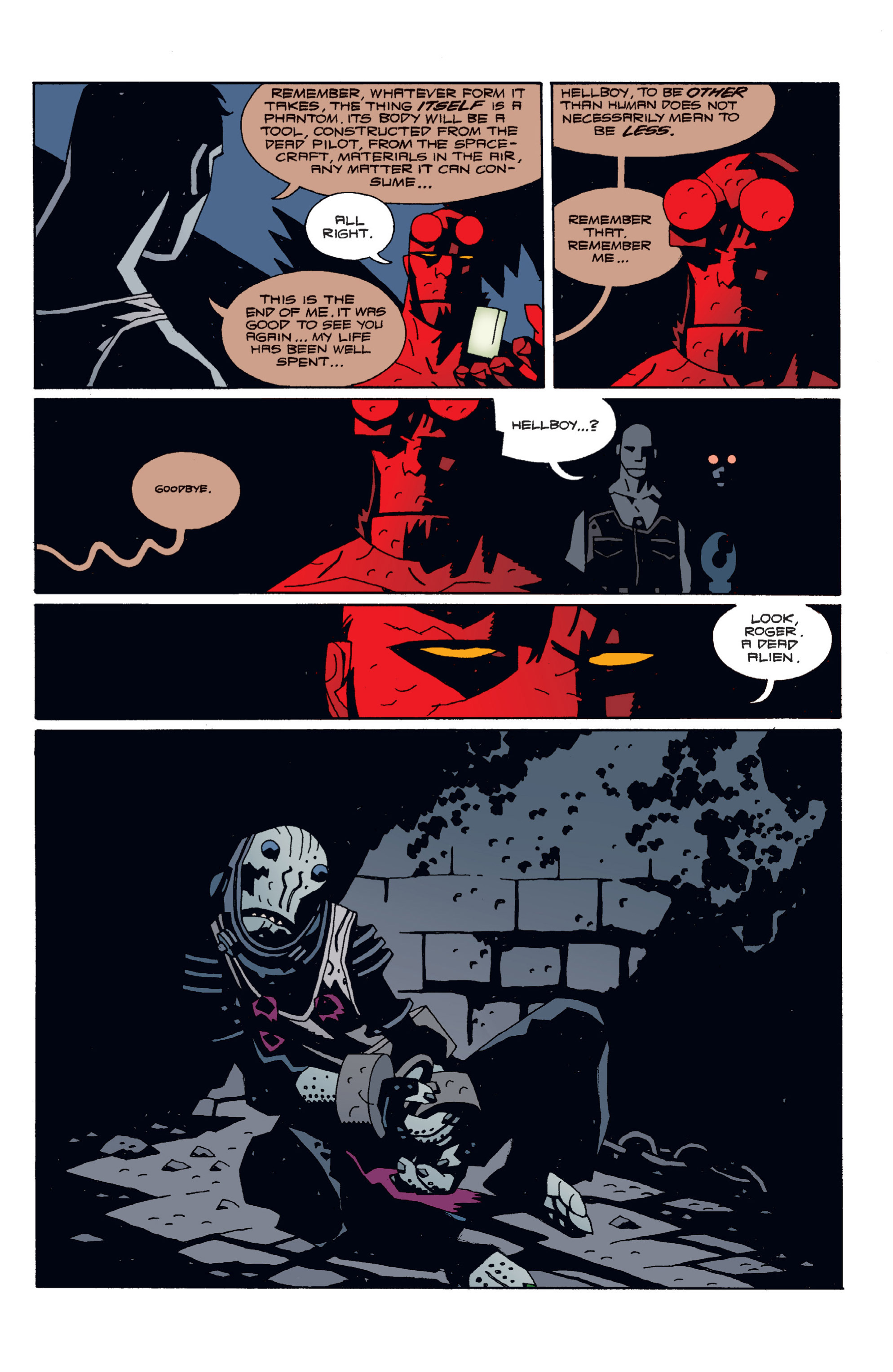 Read online Hellboy comic -  Issue #5 - 68