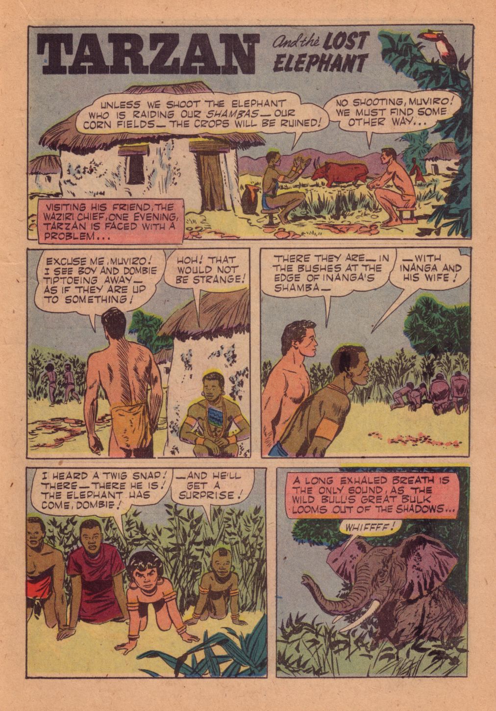 Read online Tarzan (1948) comic -  Issue #93 - 19