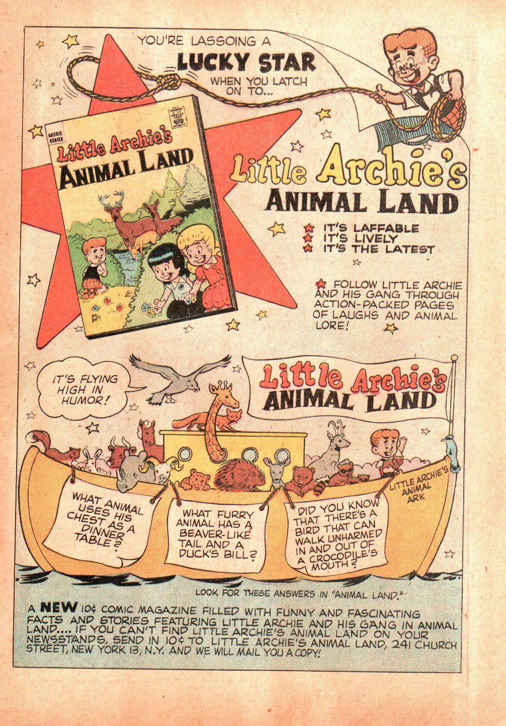 Read online Little Archie (1956) comic -  Issue #3 - 73