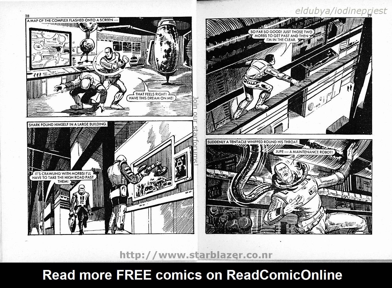 Read online Starblazer comic -  Issue #108 - 16