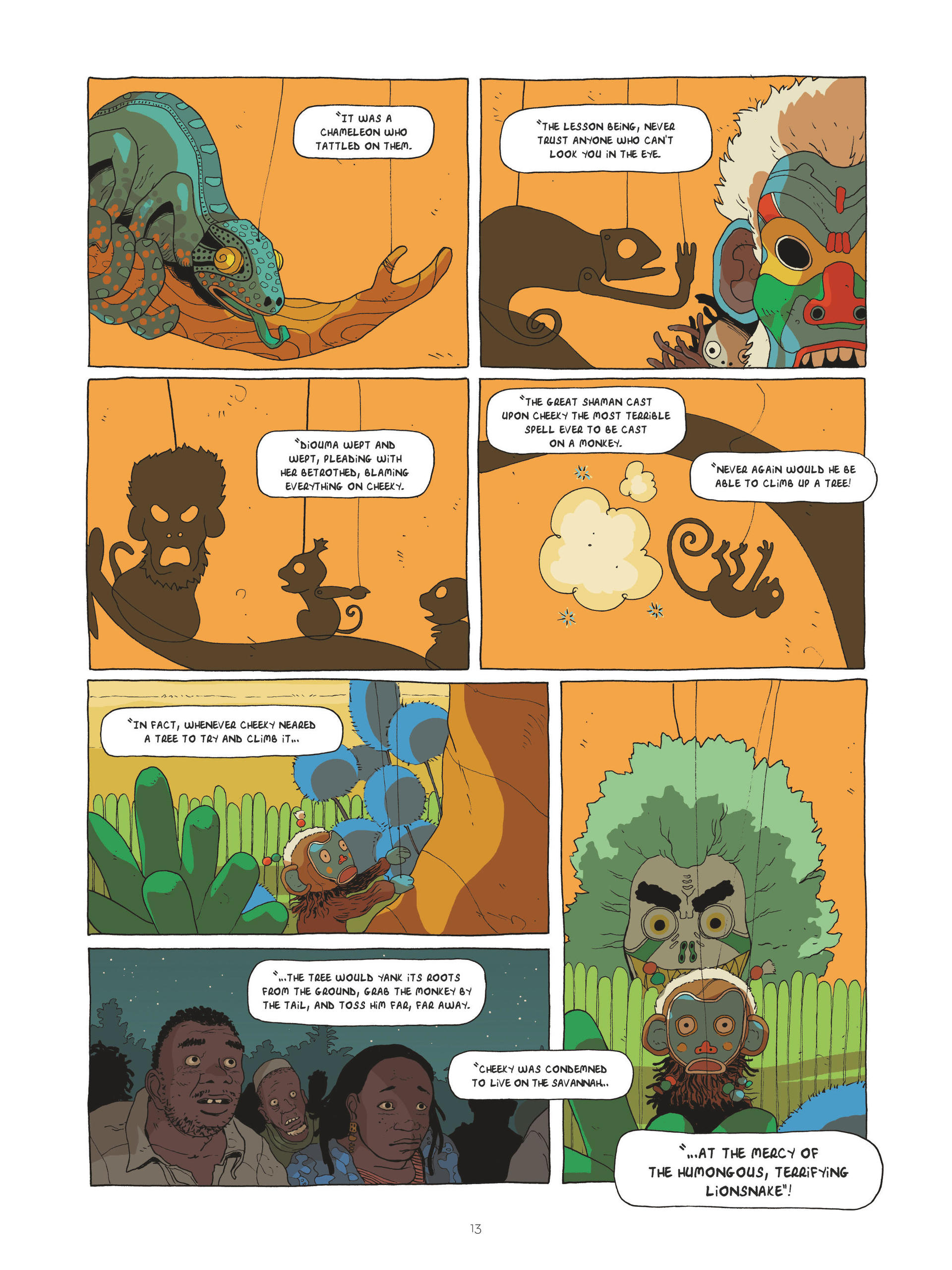 Read online Zidrou-Beuchot's African Trilogy comic -  Issue # TPB 1 - 13