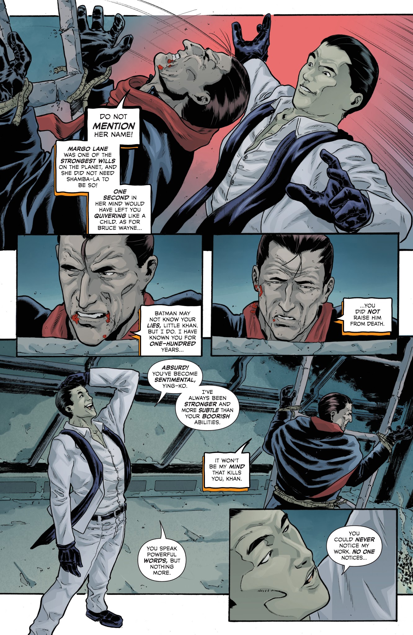 Read online The Shadow/Batman comic -  Issue #5 - 17