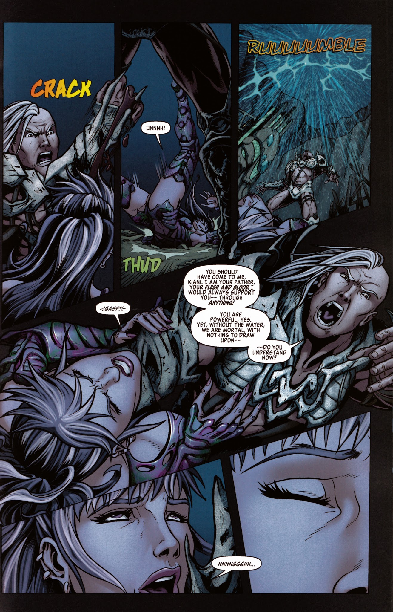 Read online Michael Turner's Fathom: Kiani comic -  Issue #4 - 18