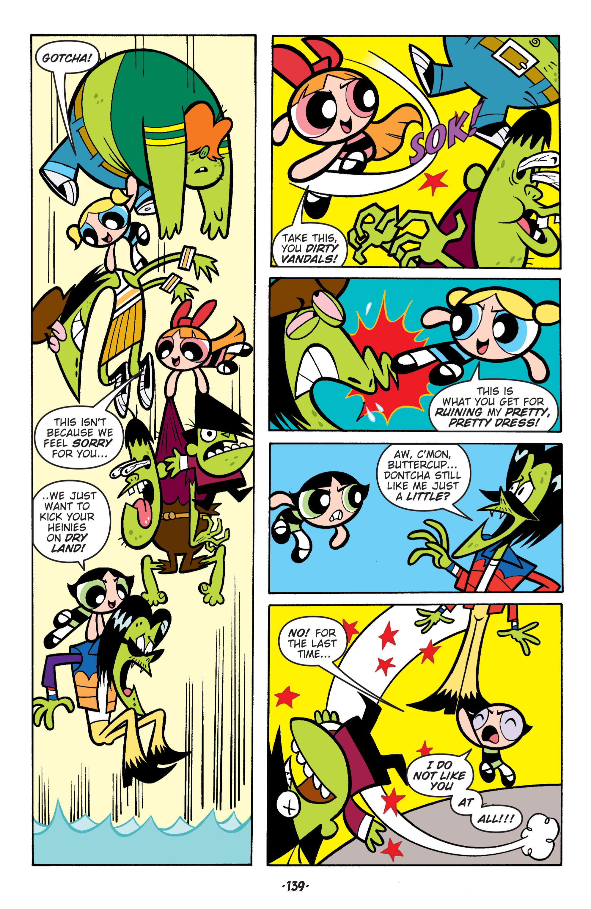 Read online Powerpuff Girls Classics comic -  Issue # TPB 3 - 140