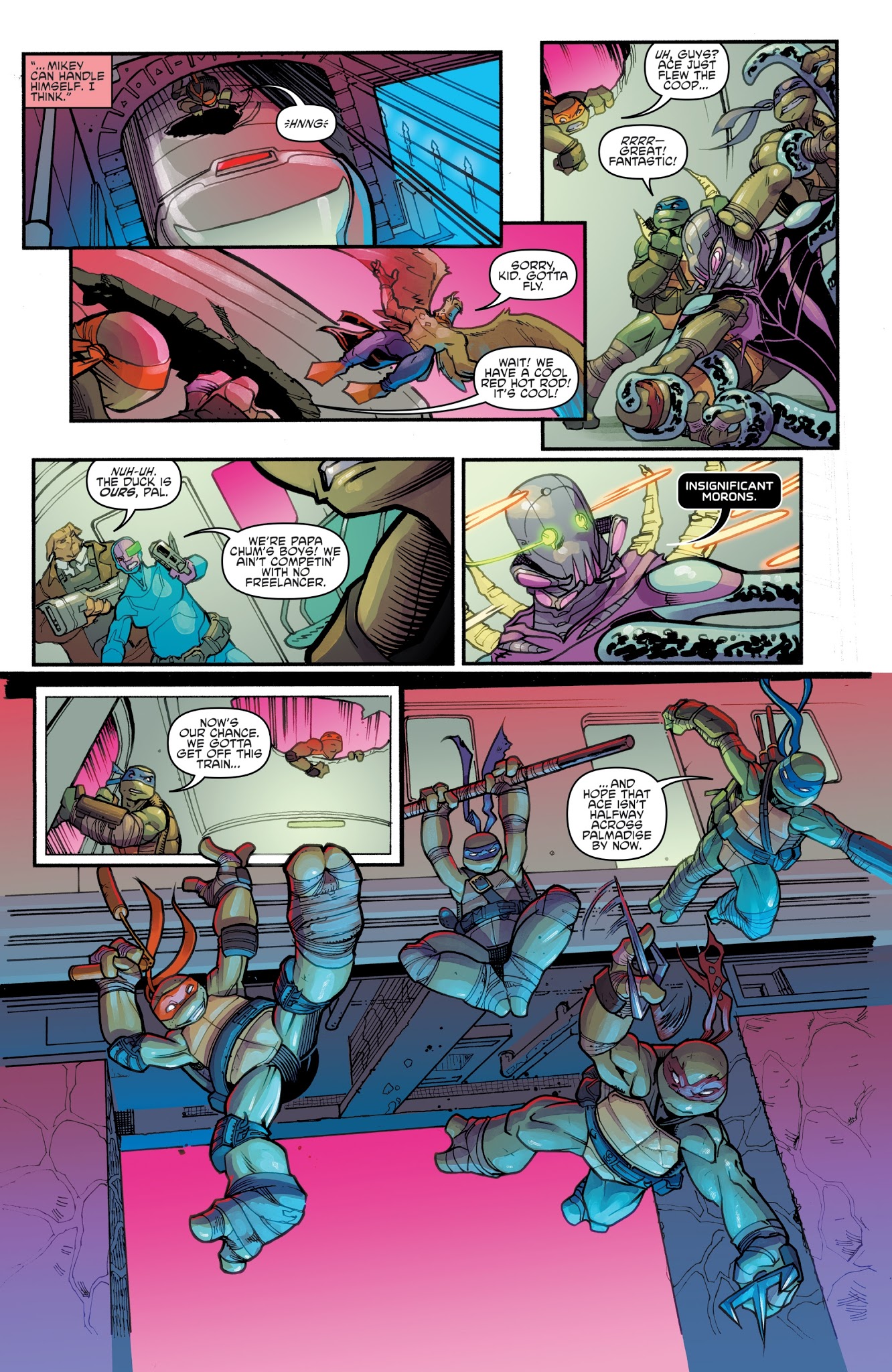 Read online Teenage Mutant Ninja Turtles: Dimension X comic -  Issue #4 - 14