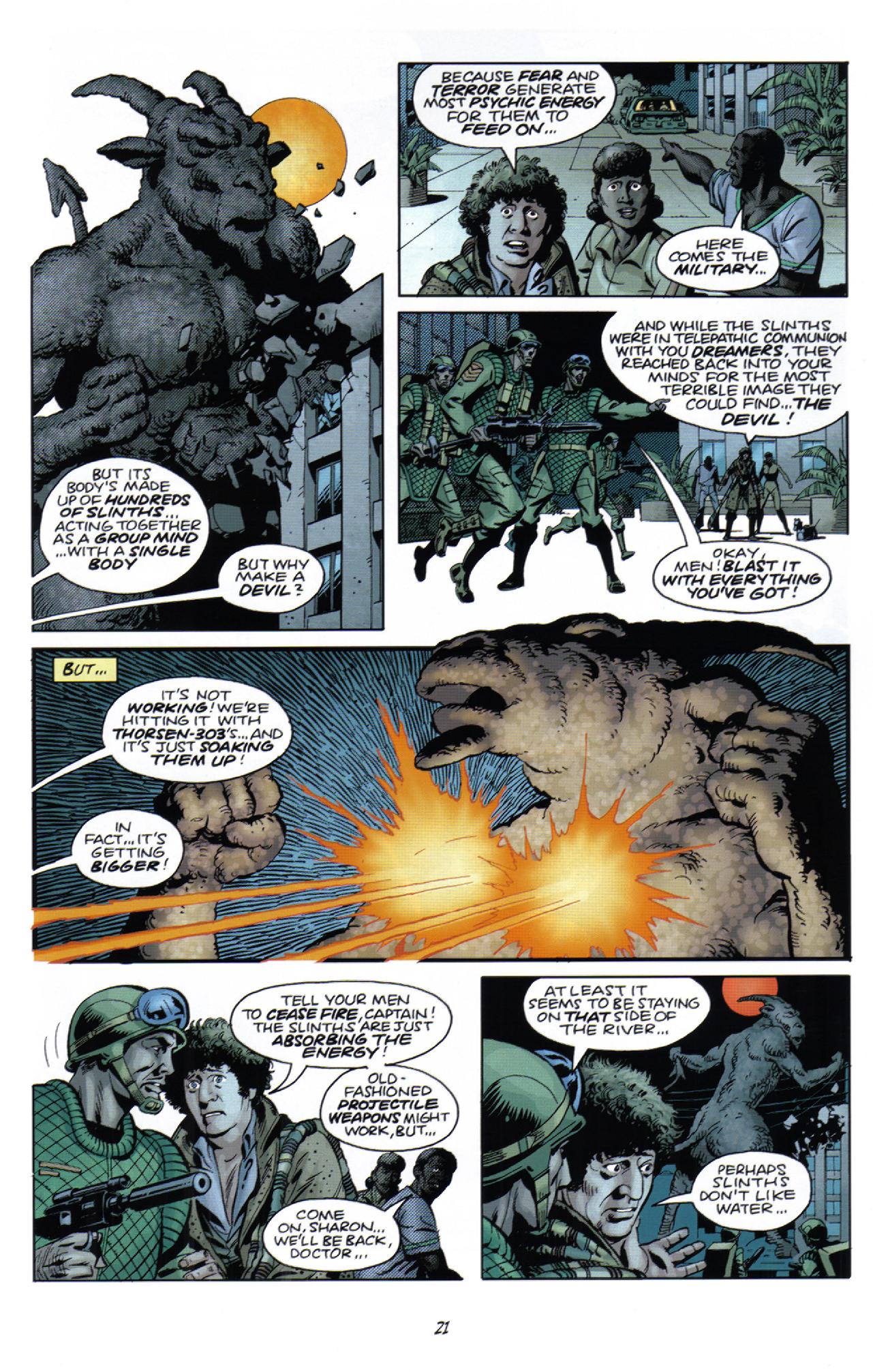 Read online Doctor Who Classics comic -  Issue #10 - 23