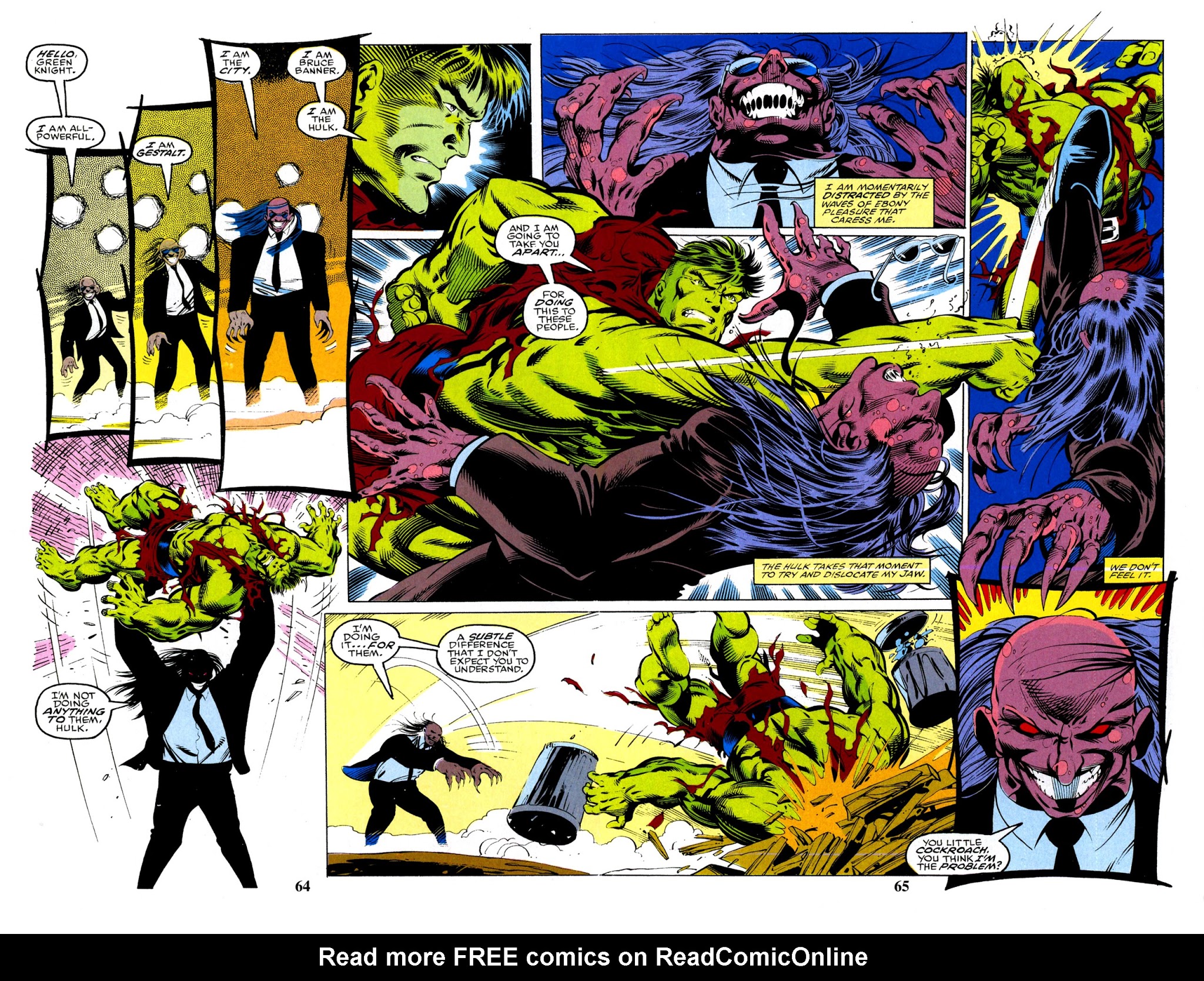 Read online Hulk Visionaries: Peter David comic -  Issue # TPB 7 - 65