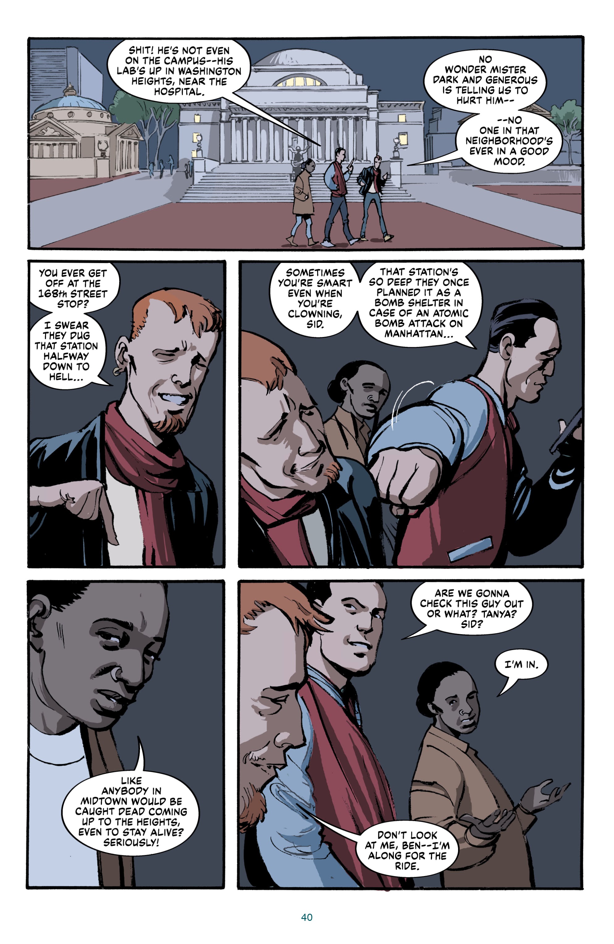 Read online Unfinished Business comic -  Issue # TPB - 40
