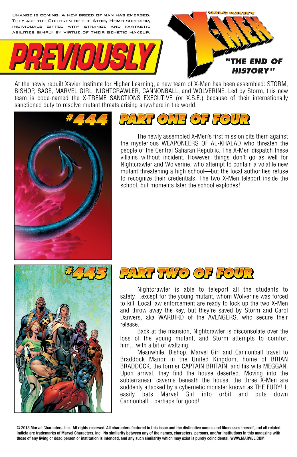 Uncanny X-Men (1963) issue 446 - Page 2