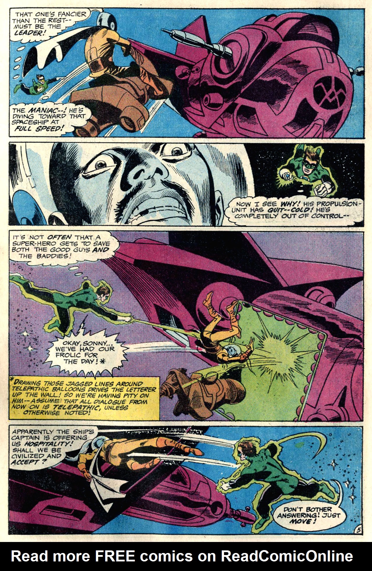 Read online Green Lantern (1960) comic -  Issue #72 - 7