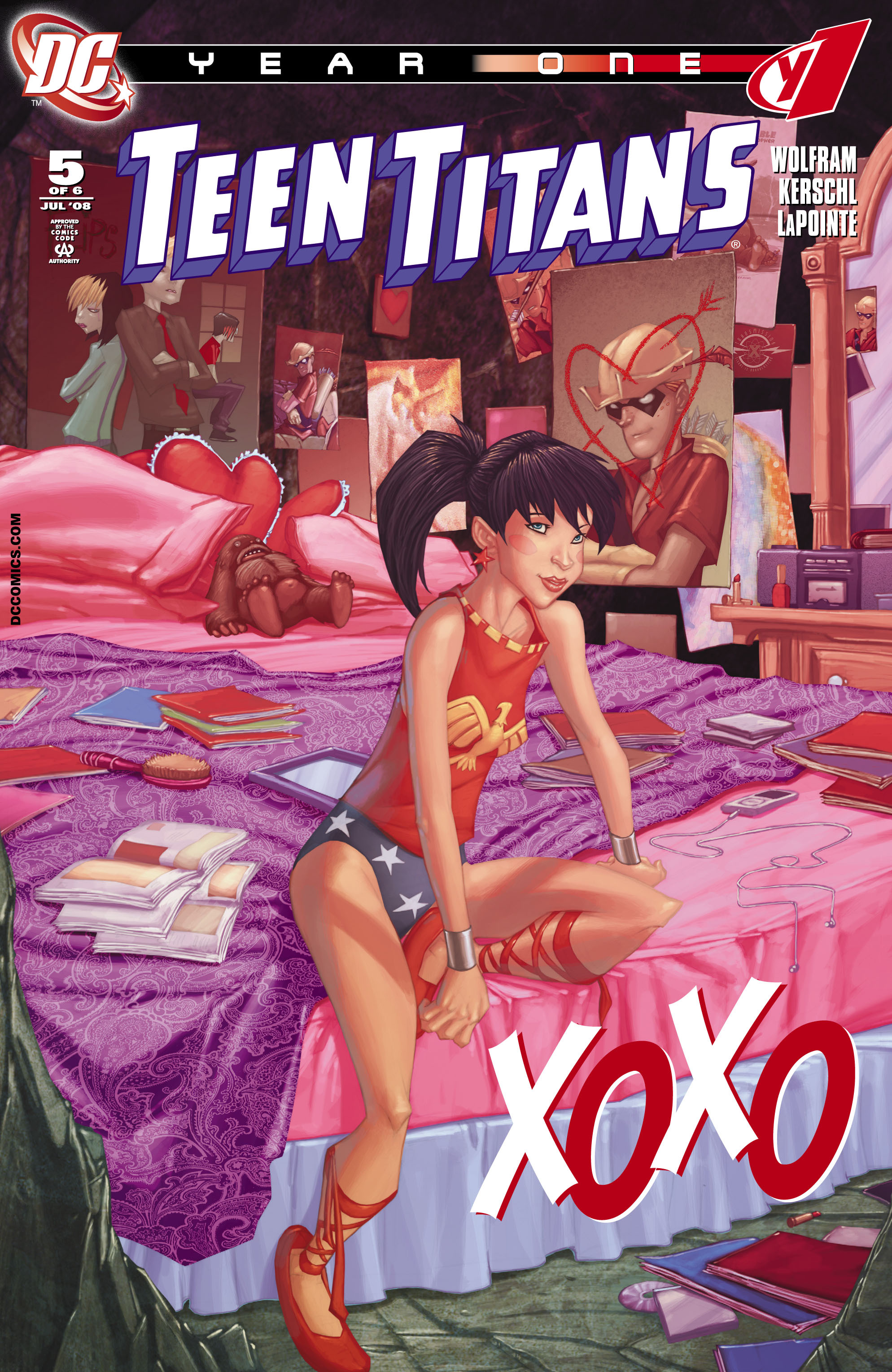 Read online Teen Titans: Year One comic -  Issue #5 - 1