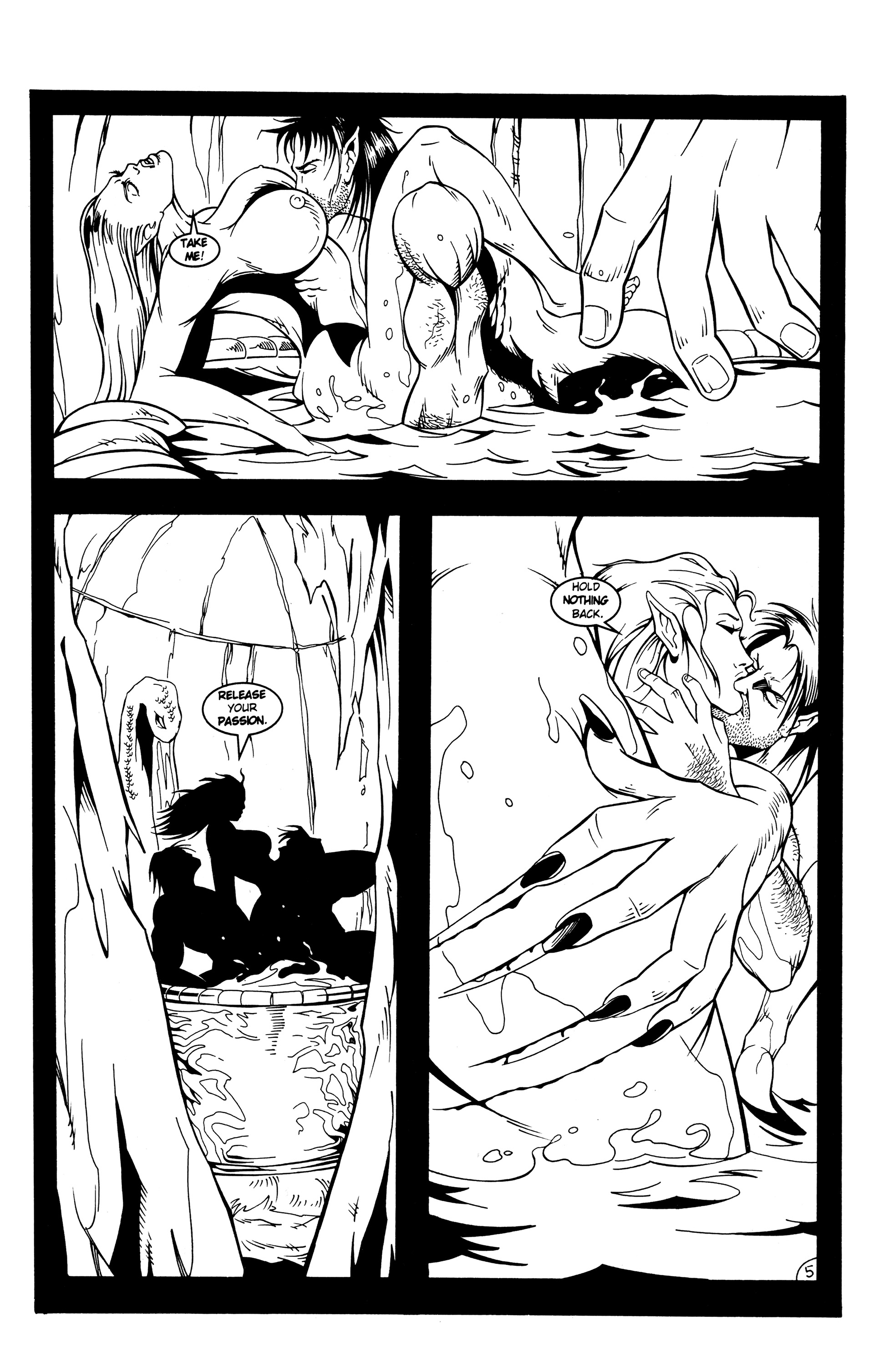 Read online Vamperotica comic -  Issue #44 - 19