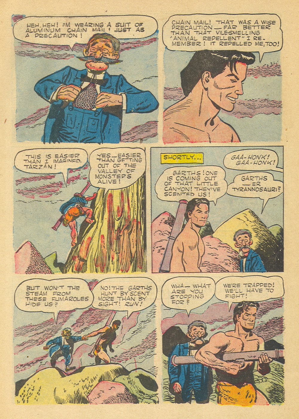 Read online Tarzan (1948) comic -  Issue #49 - 38