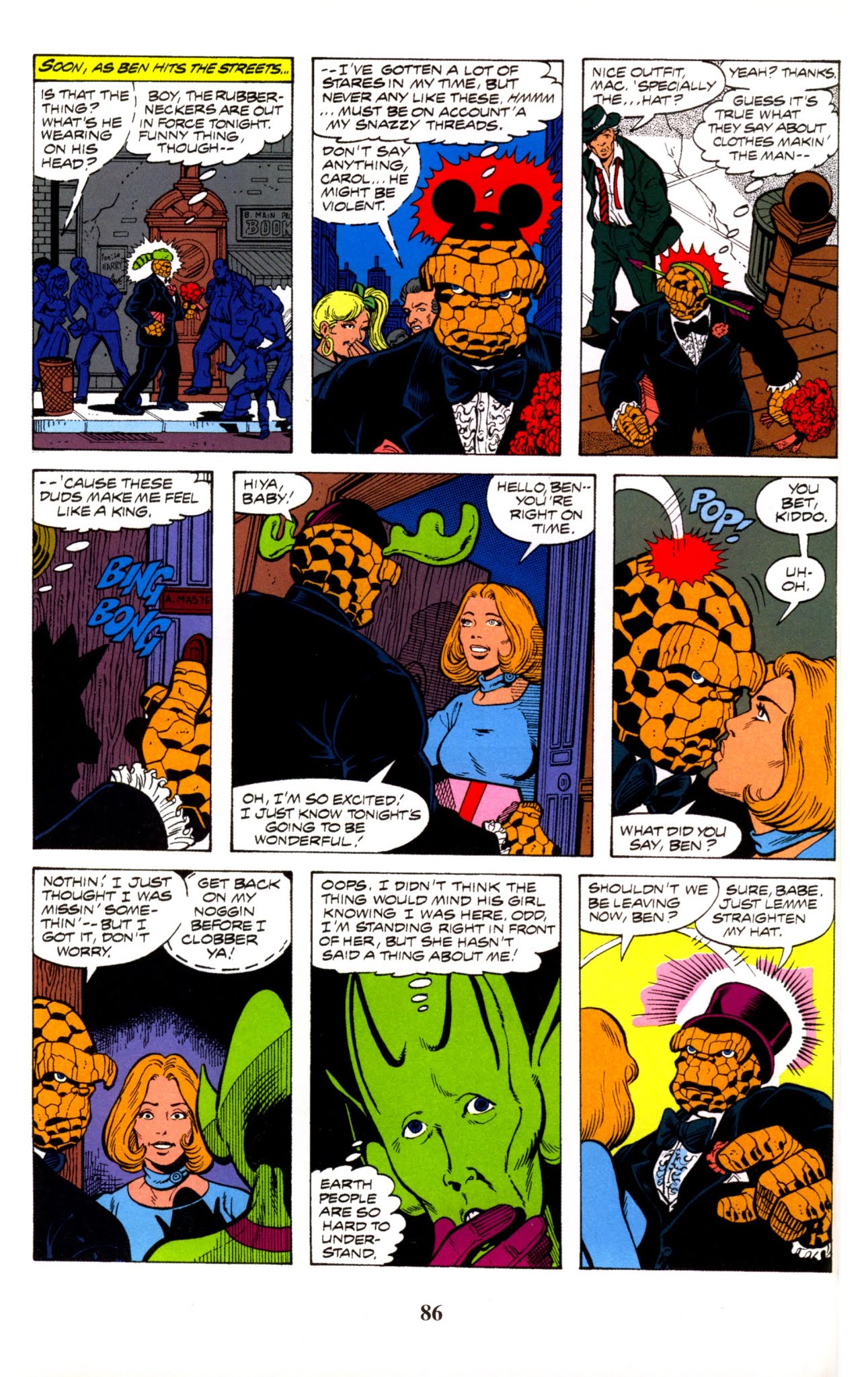 Read online Fantastic Four Visionaries: George Perez comic -  Issue # TPB 2 (Part 1) - 86