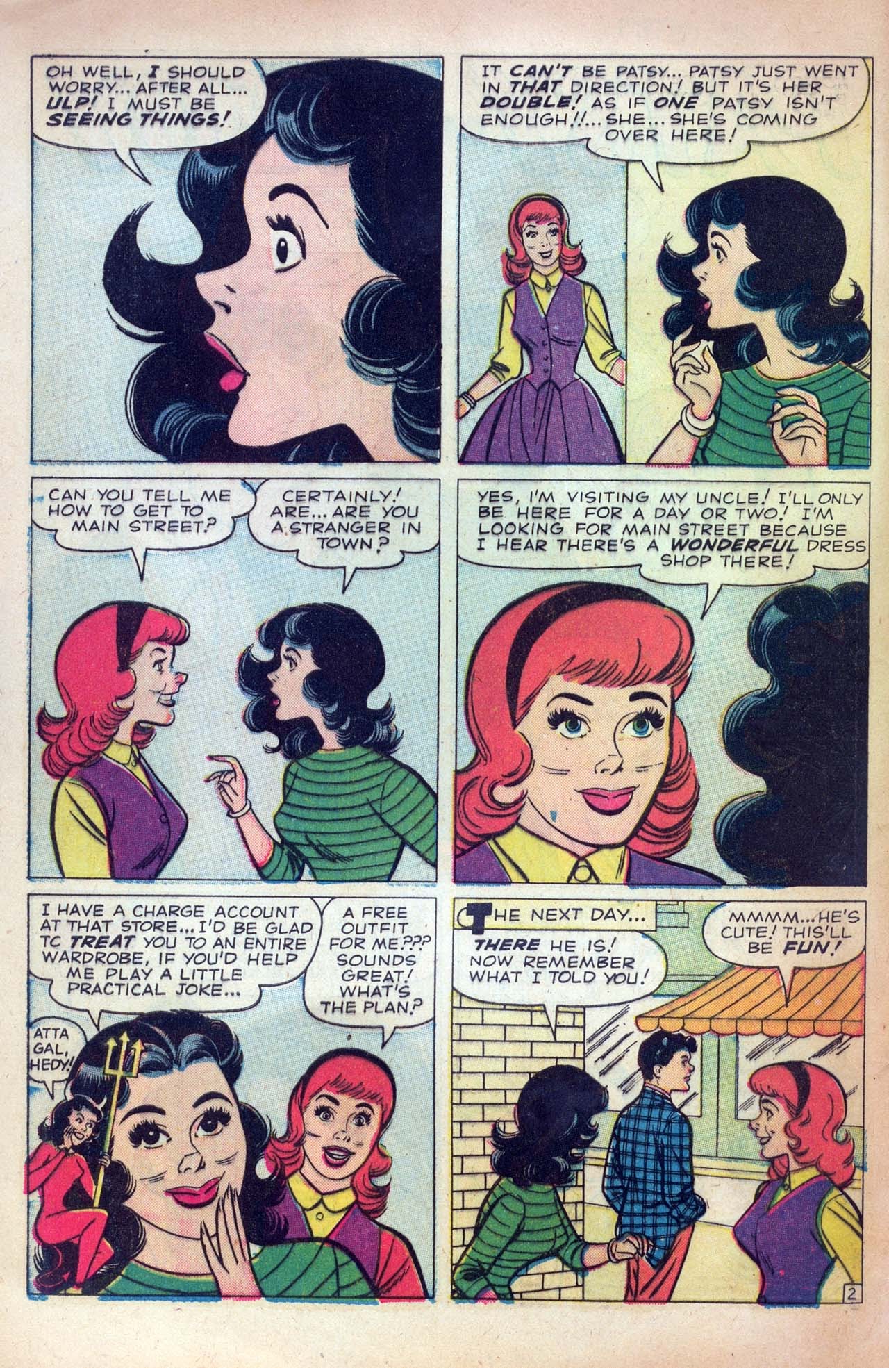 Read online Patsy and Hedy comic -  Issue #64 - 4