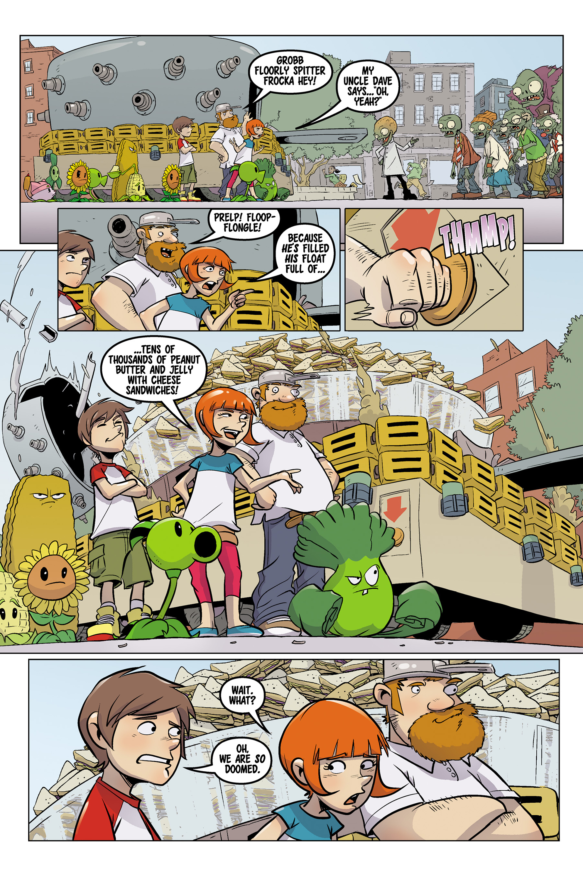 Read online Plants vs. Zombies: Grown Sweet Home comic -  Issue #6 - 18