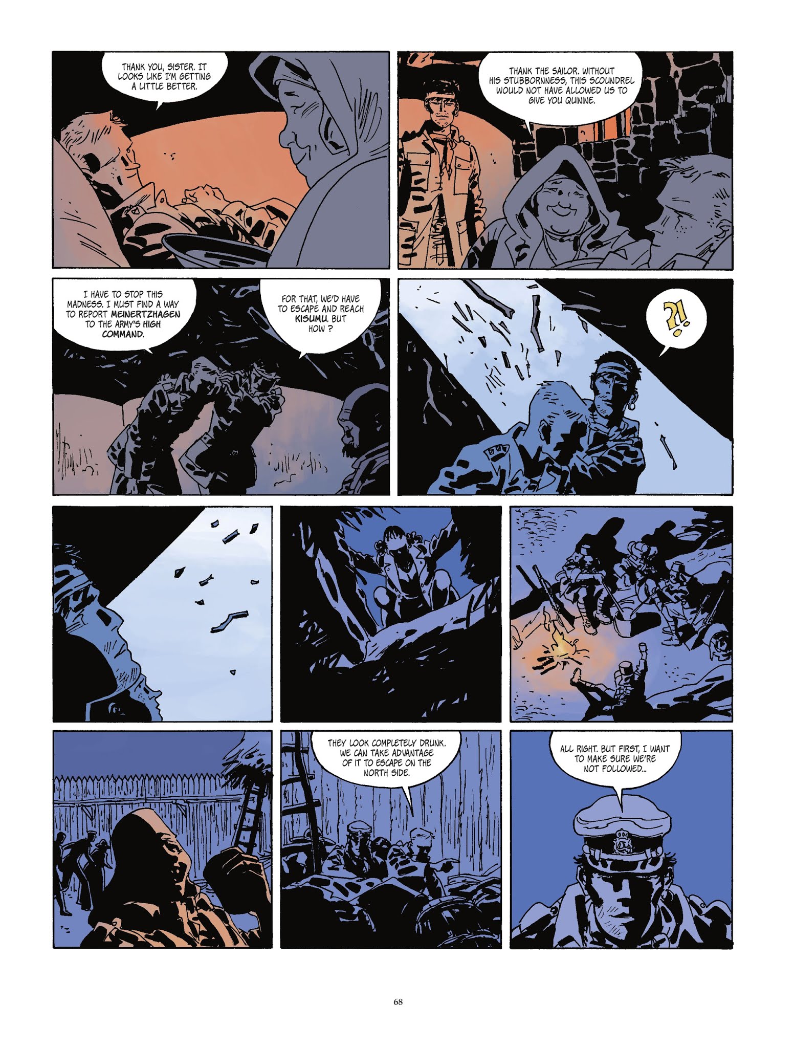 Read online Corto Maltese [GER] comic -  Issue #16 - 68