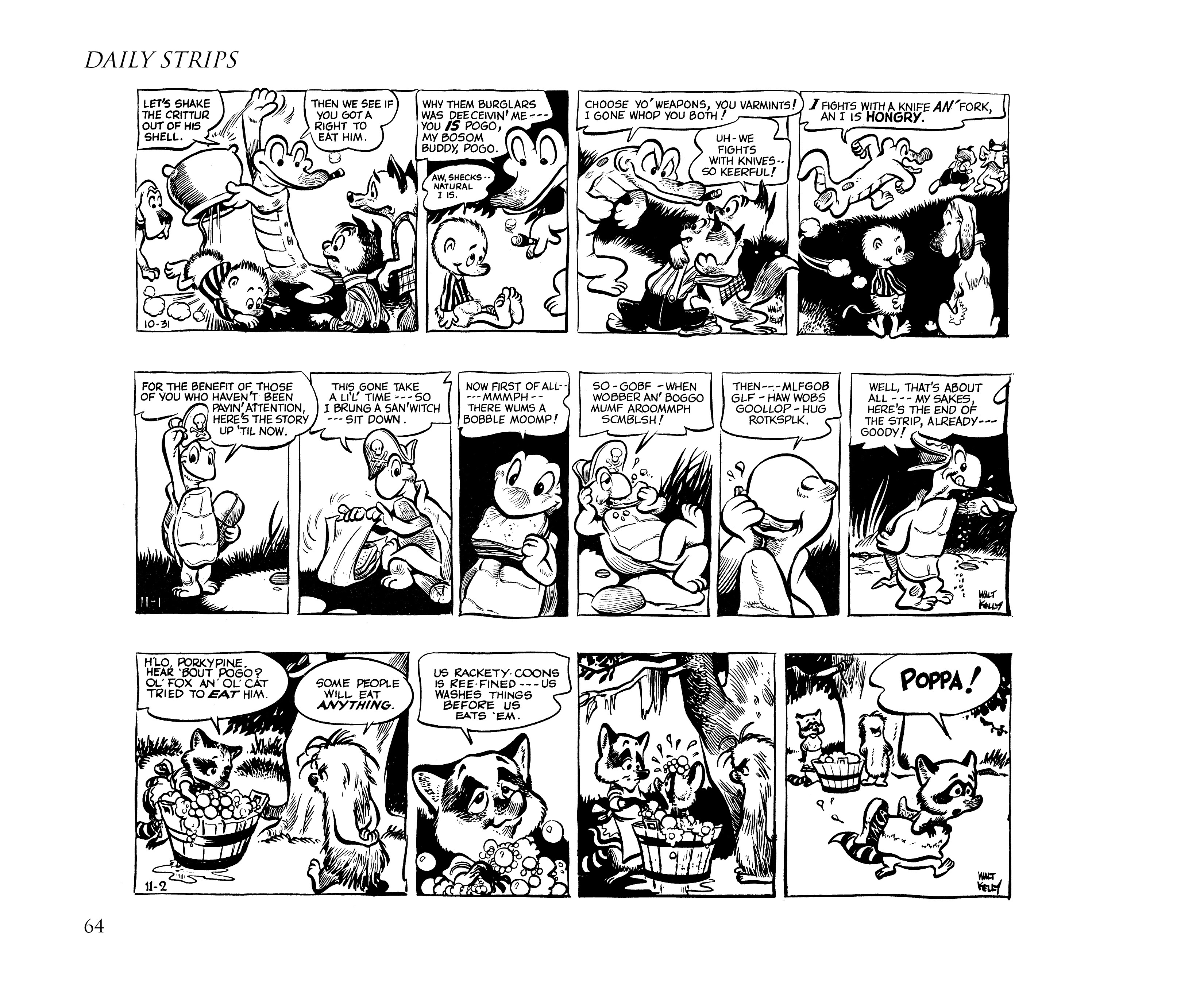 Read online Pogo by Walt Kelly: The Complete Syndicated Comic Strips comic -  Issue # TPB 1 (Part 1) - 82