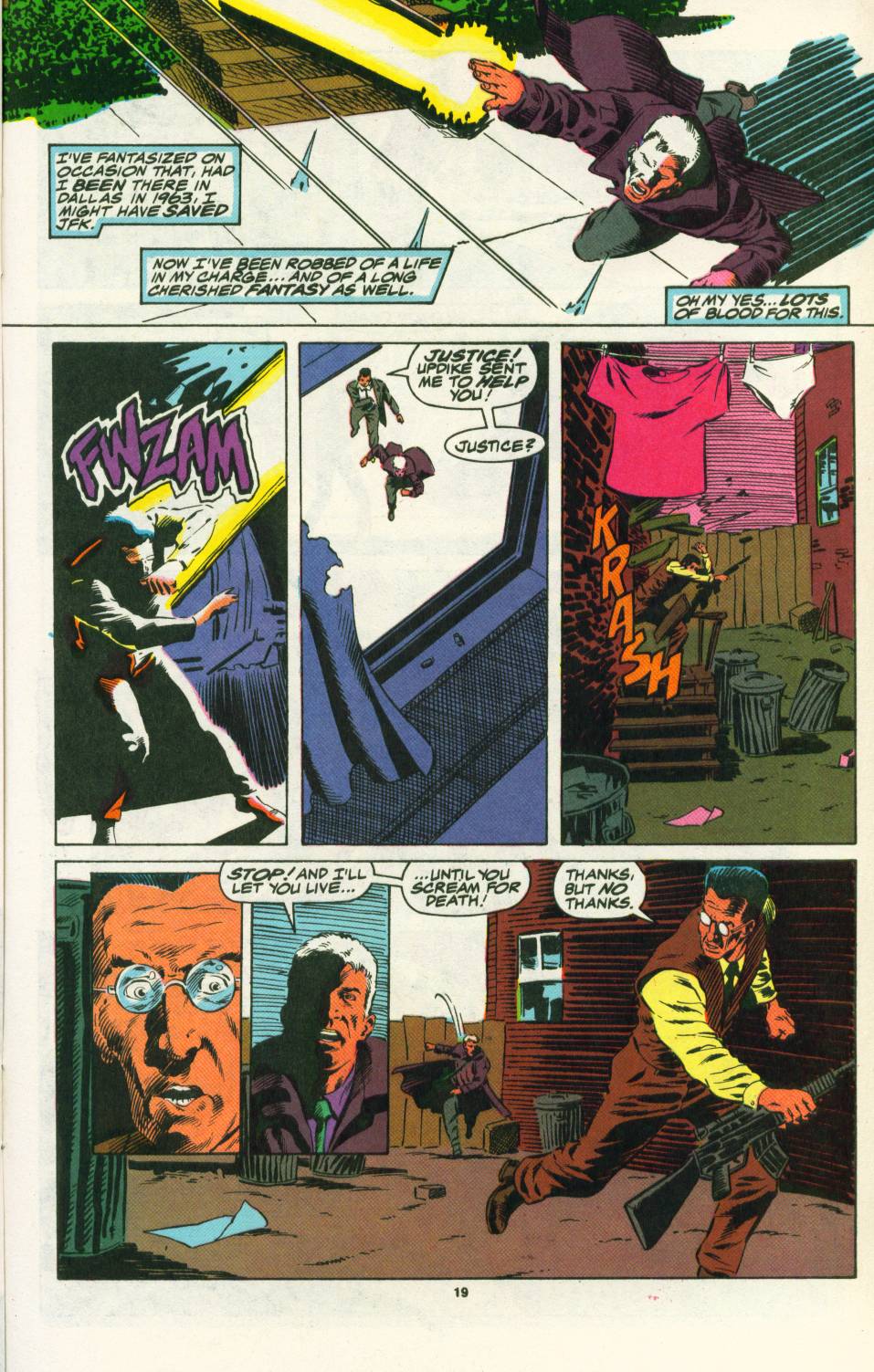 Read online Justice (1986) comic -  Issue #25 - 21