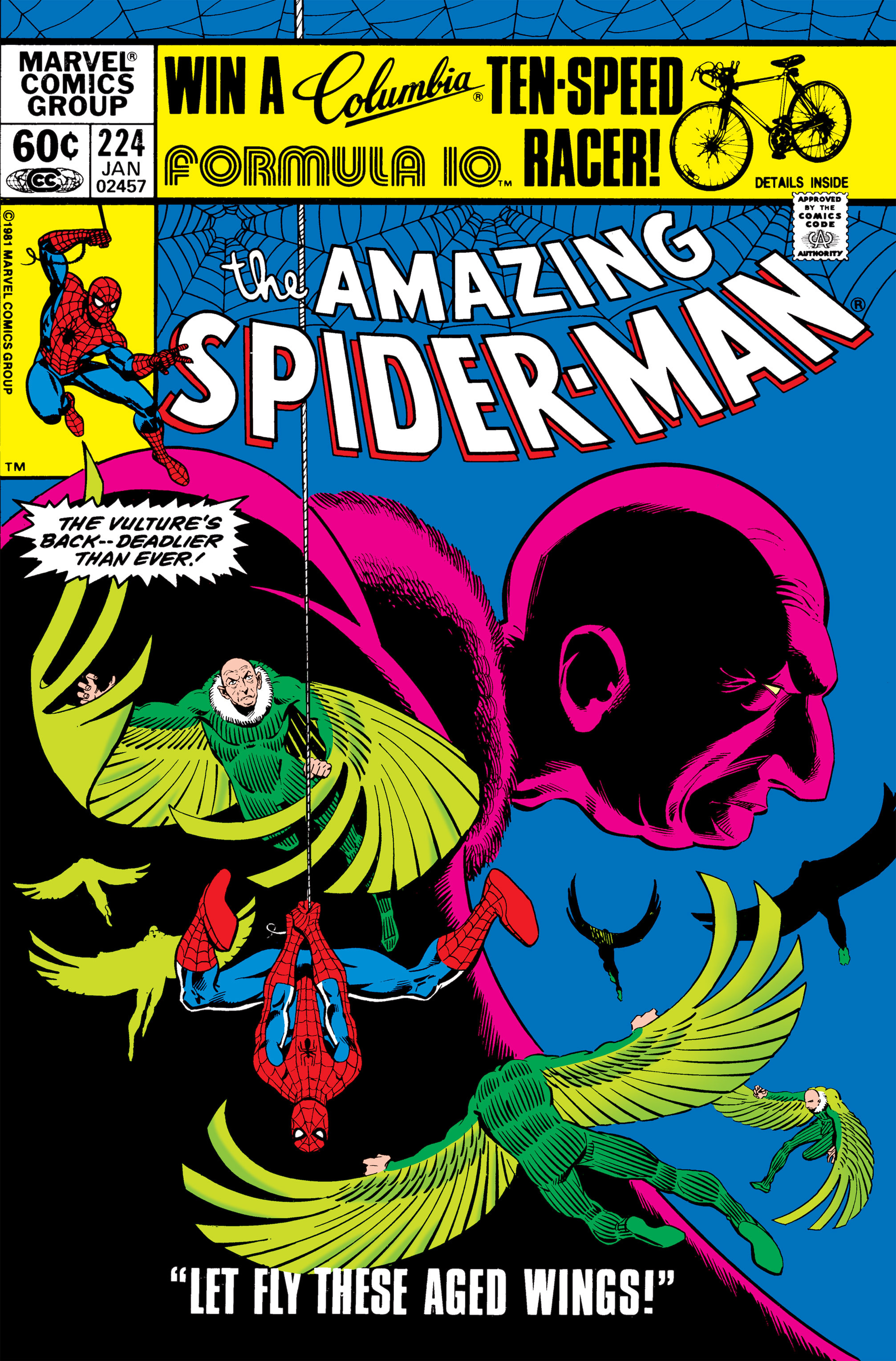 Read online The Amazing Spider-Man (1963) comic -  Issue #224 - 1