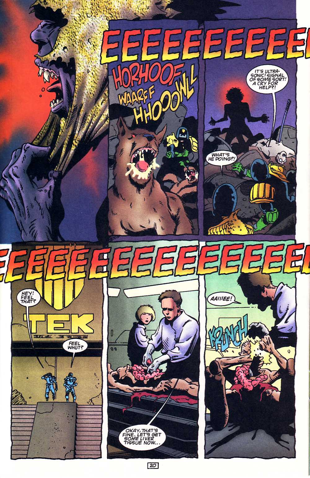 Read online Judge Dredd: Legends of the Law comic -  Issue #12 - 21