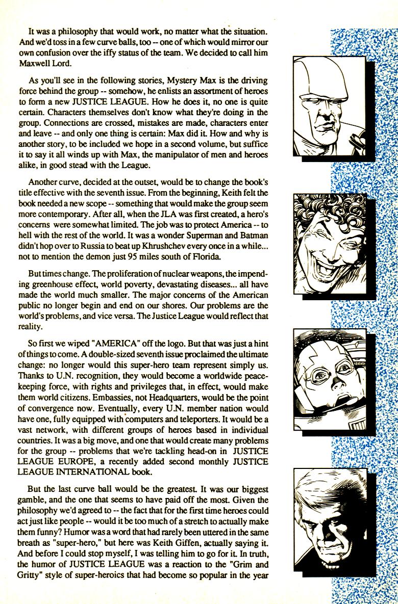 Read online Justice League International (1987) comic -  Issue #1-7 - A New Beginning - 6