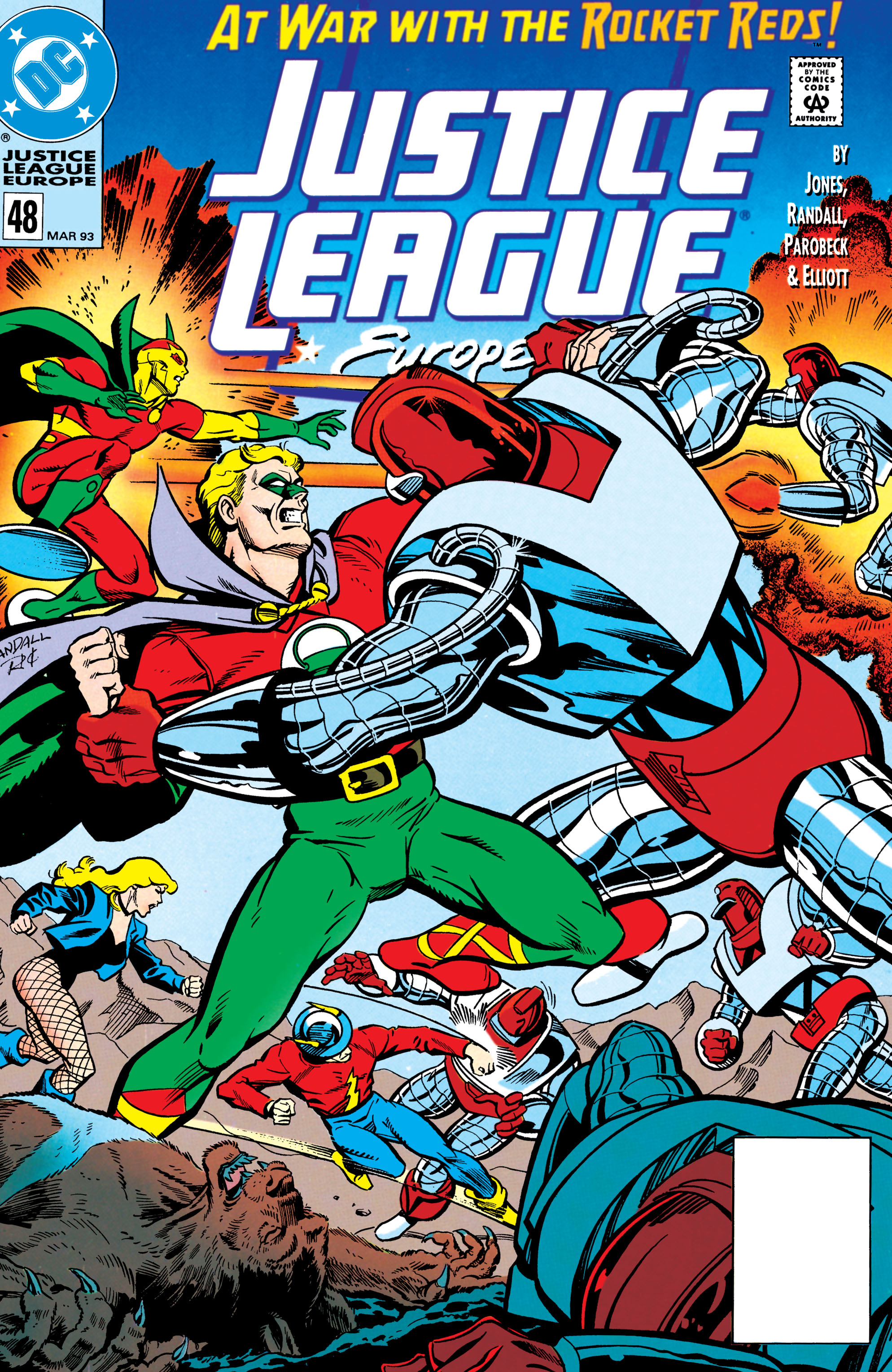 Read online Justice League Europe comic -  Issue #48 - 1