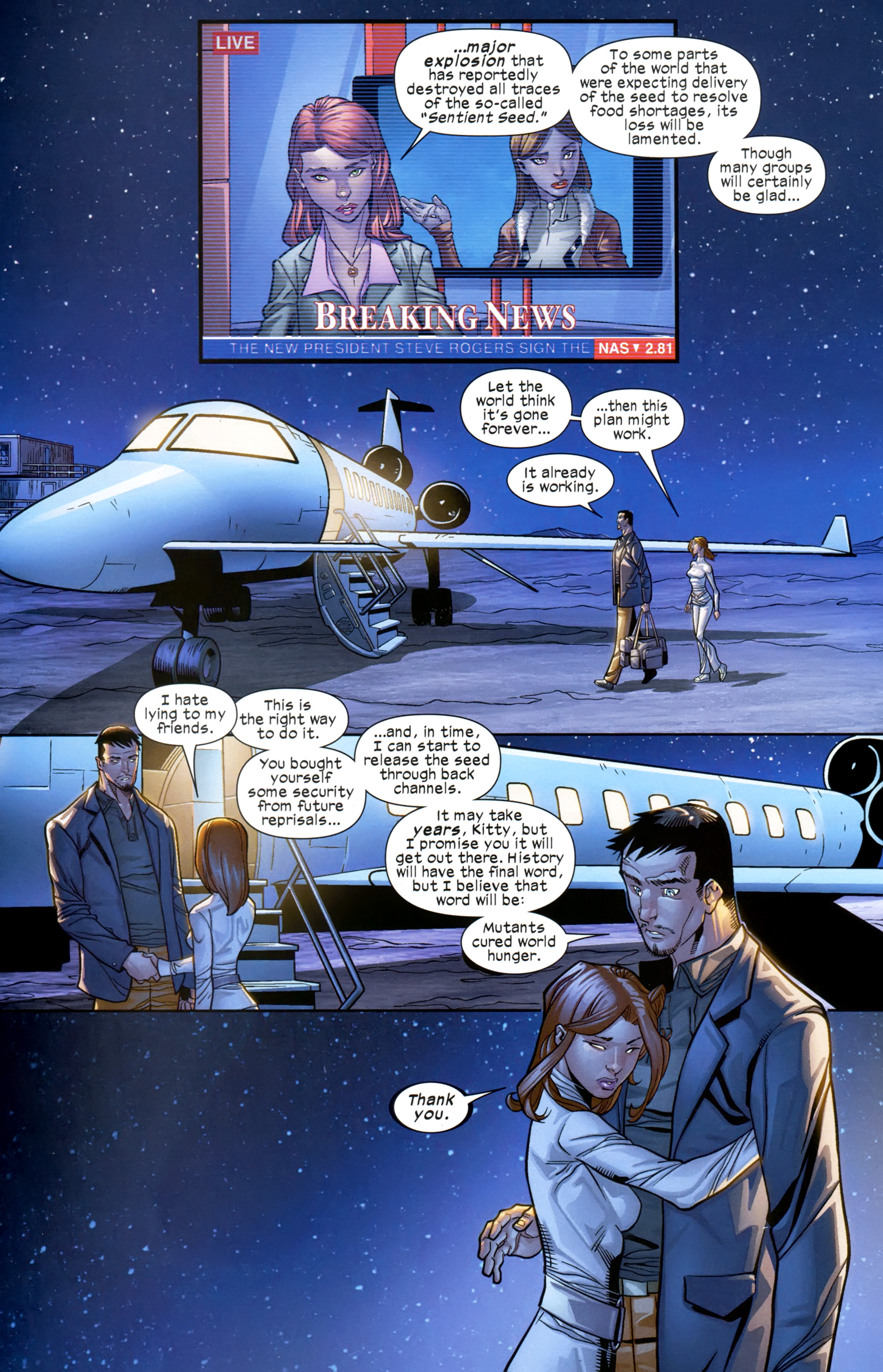 Read online Ultimate Comics X-Men comic -  Issue #22 - 21