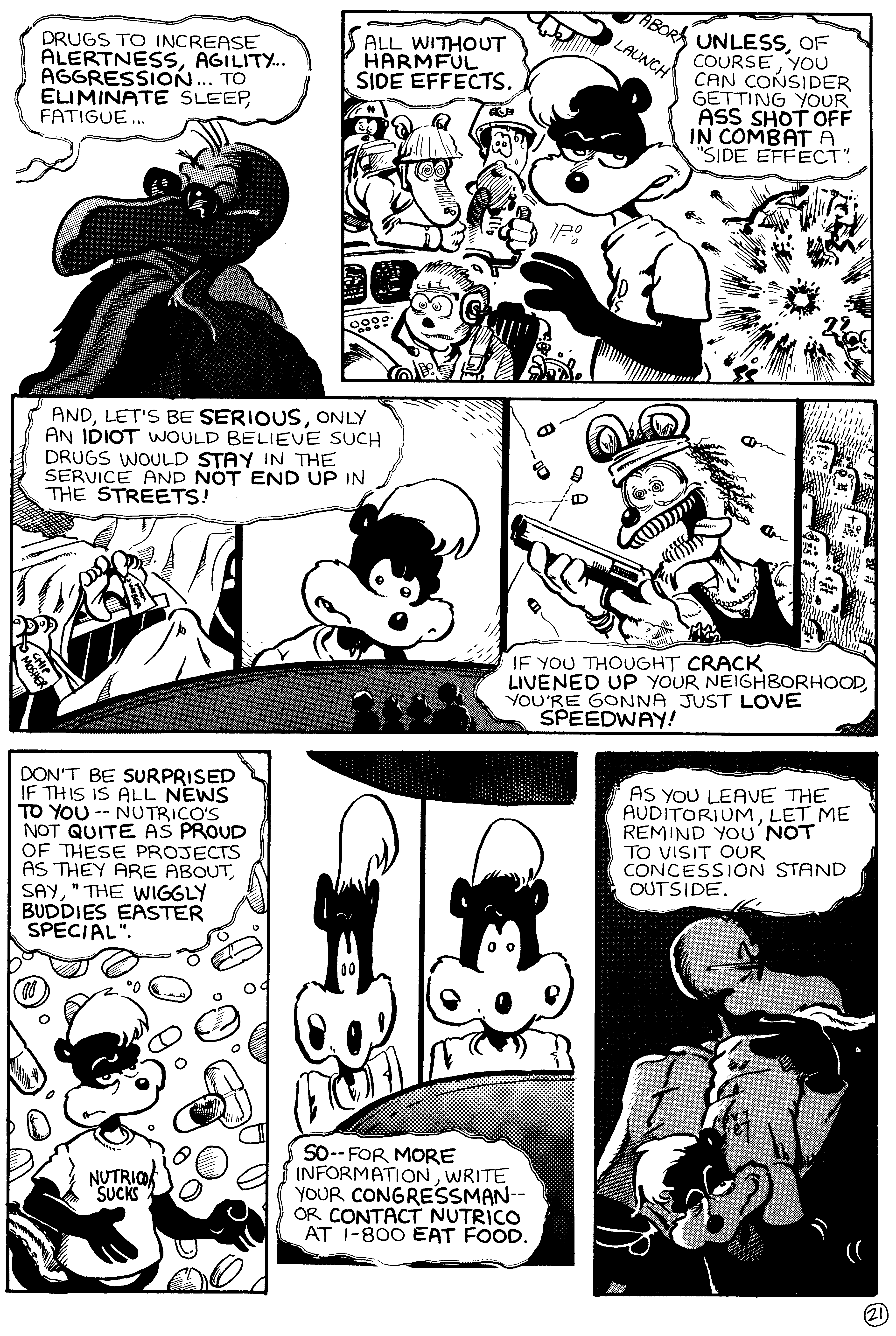 Read online Critters comic -  Issue #46 - 23