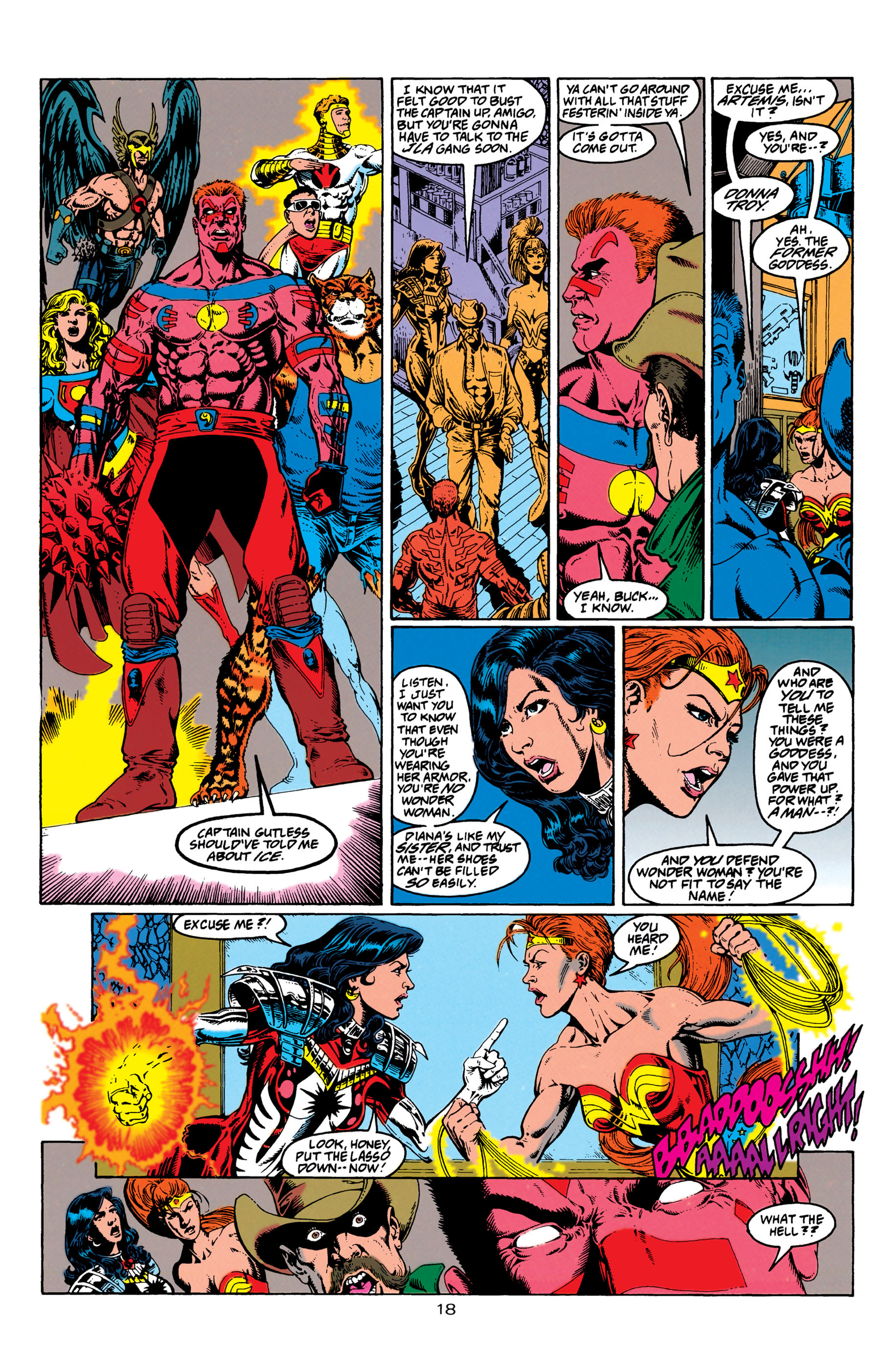 Read online Guy Gardner: Warrior comic -  Issue #29 - 19