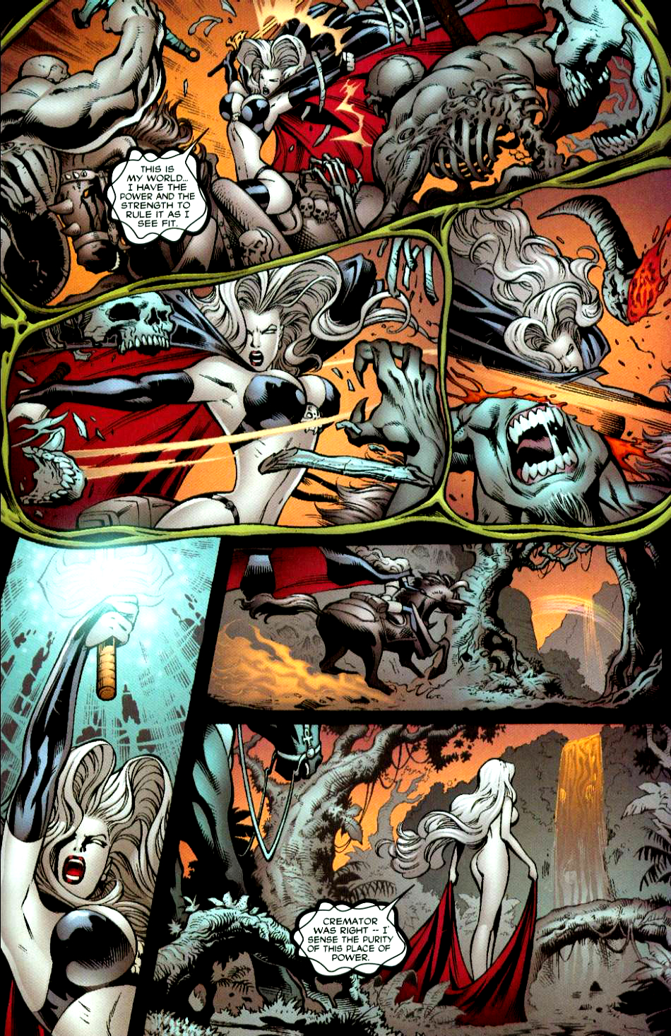 Read online Lady Death: River of Fear comic -  Issue # Full - 19