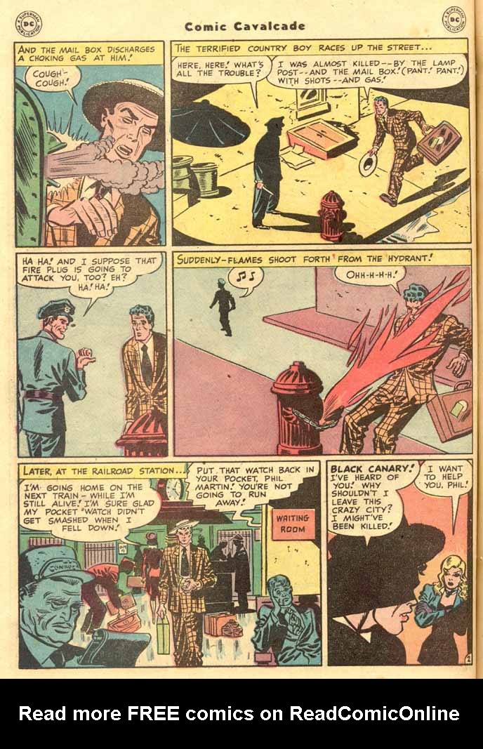 Read online Comic Cavalcade comic -  Issue #25 - 56