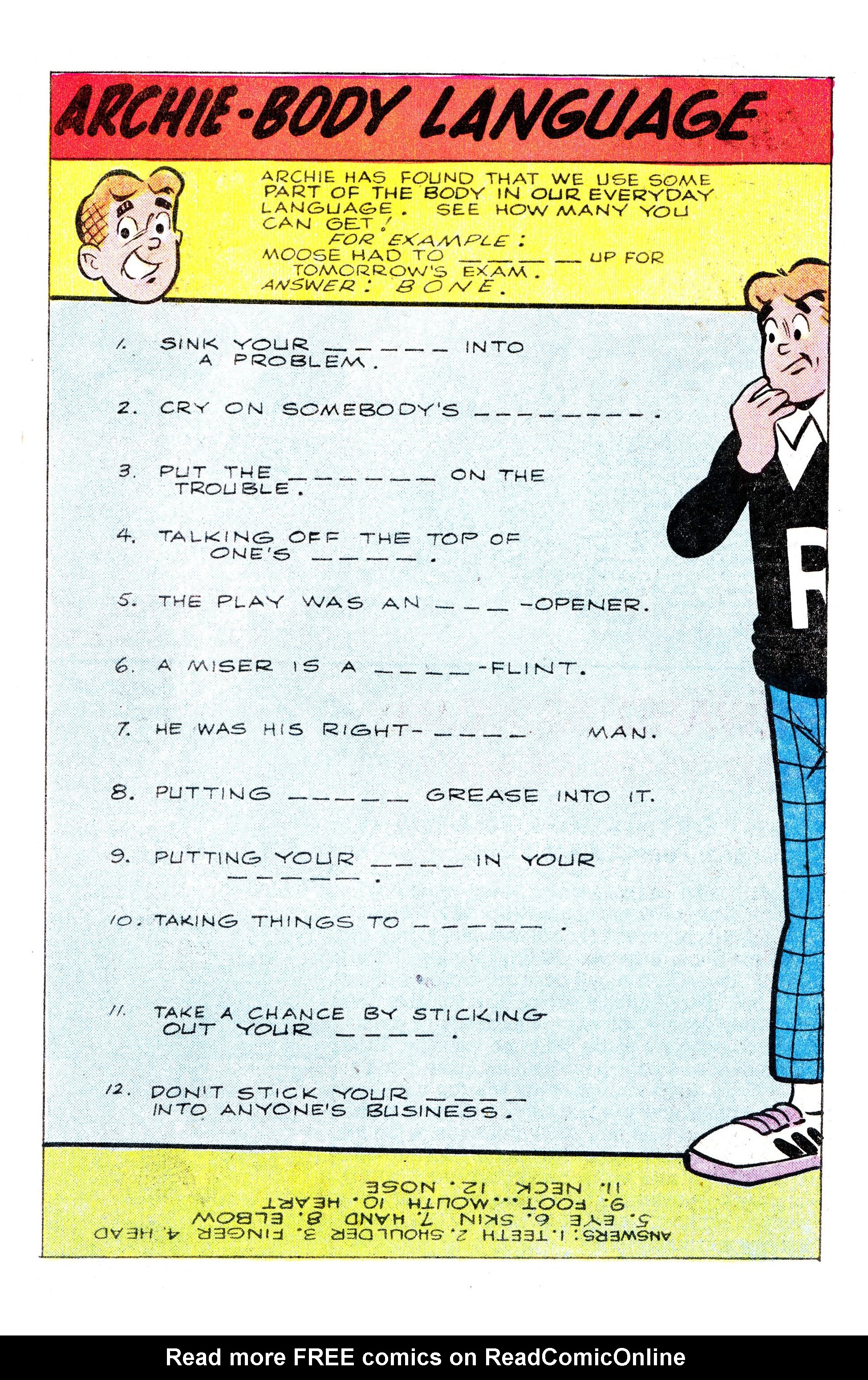 Read online Archie (1960) comic -  Issue #292 - 9