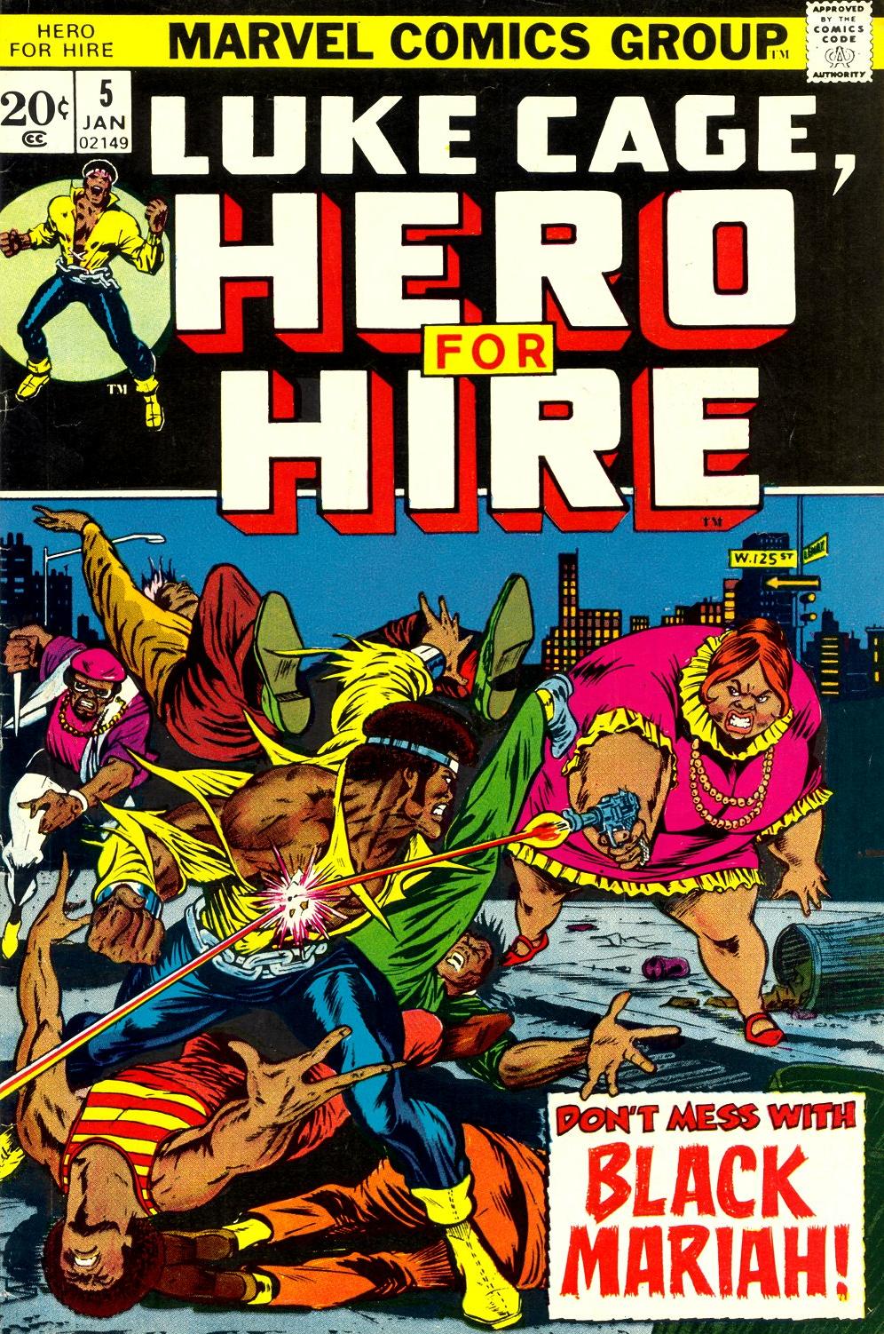 Read online Hero for Hire comic -  Issue #5 - 1