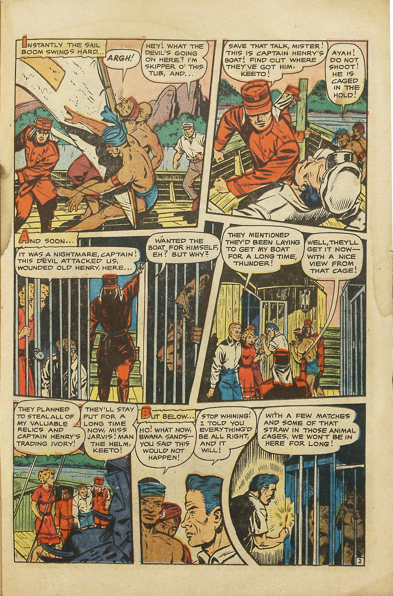 Read online Jungle Comics comic -  Issue #145 - 22