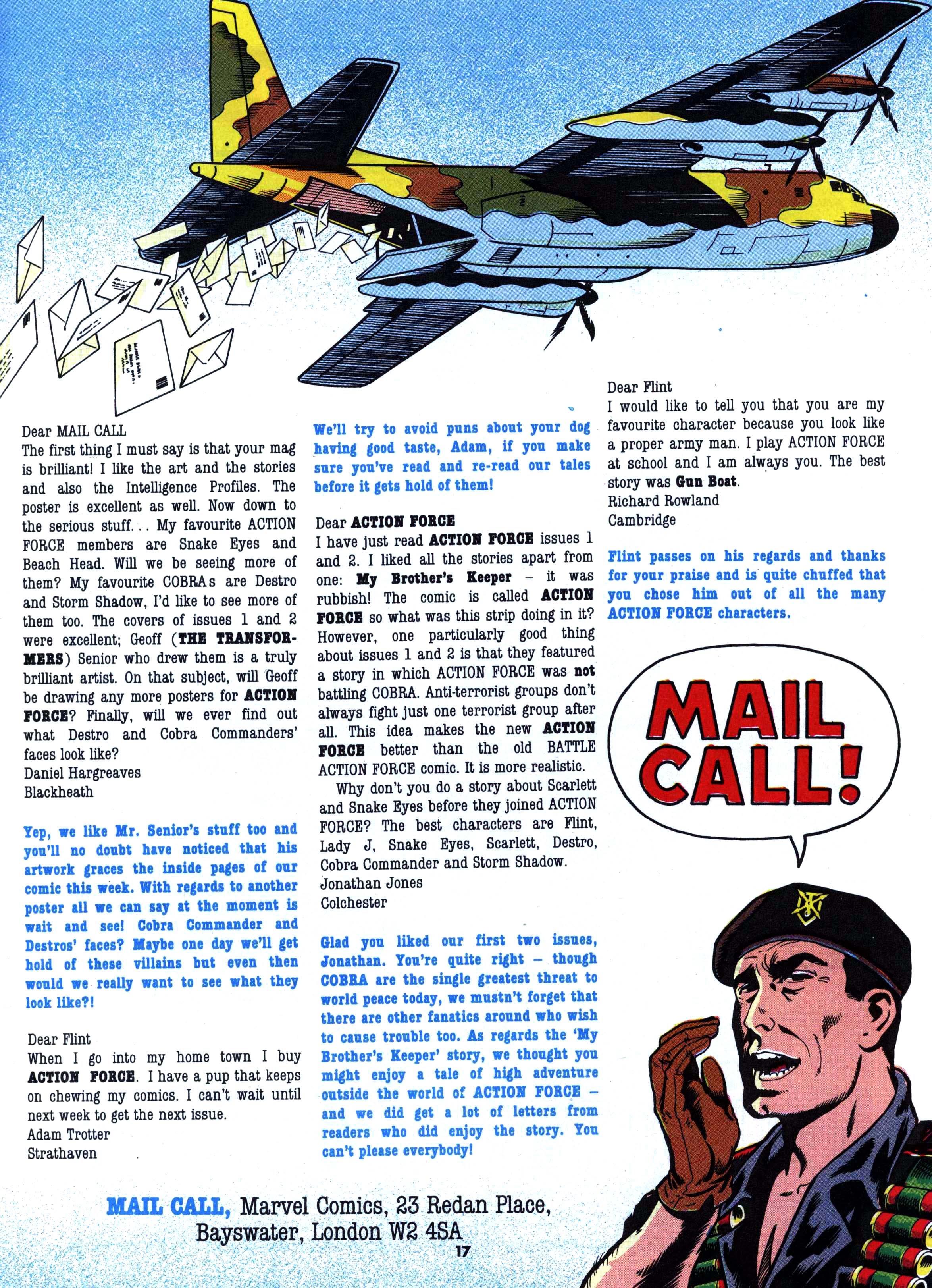 Read online Action Force comic -  Issue #11 - 17