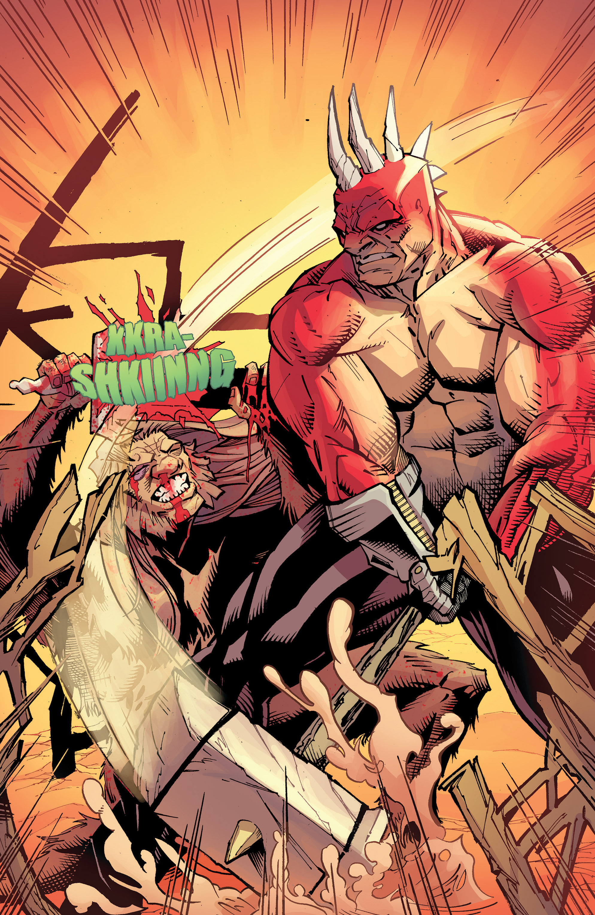 Read online Bigfoot: Sword of the Earthman (2015) comic -  Issue #6 - 6