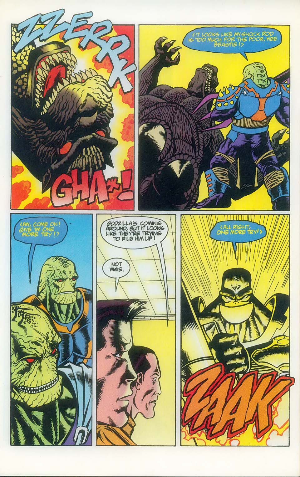 Read online Godzilla (1995) comic -  Issue #6 - 11