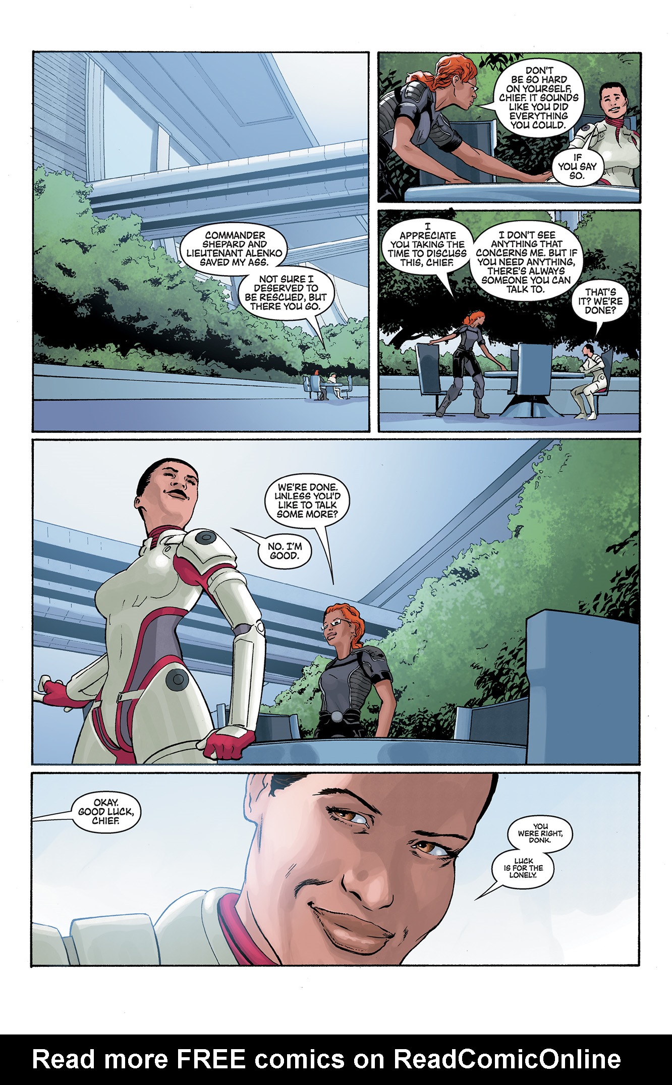 Read online Mass Effect: Foundation comic -  Issue #3 - 23
