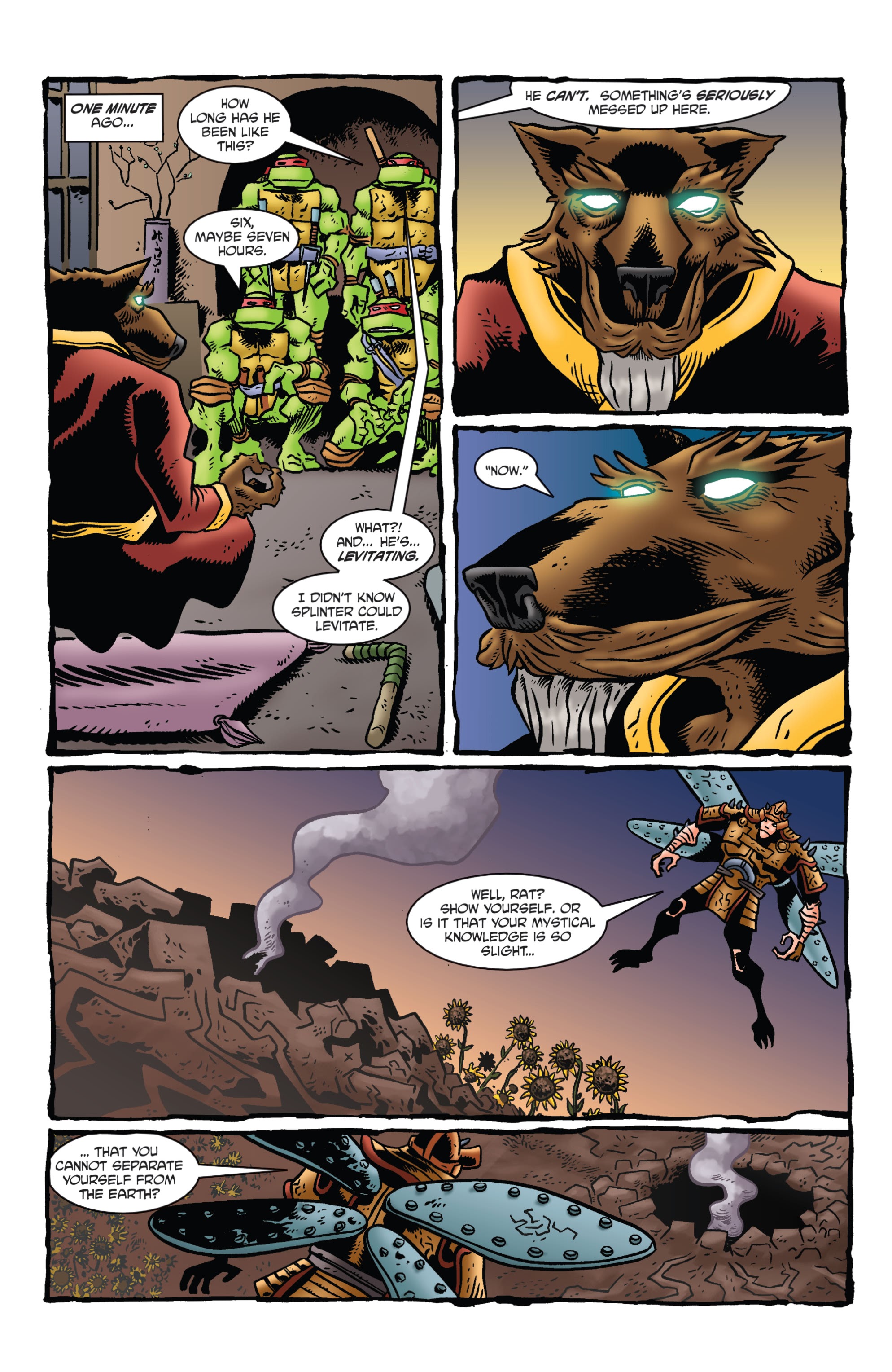 Read online Teenage Mutant Ninja Turtles: Best Of comic -  Issue # Splinter - 45