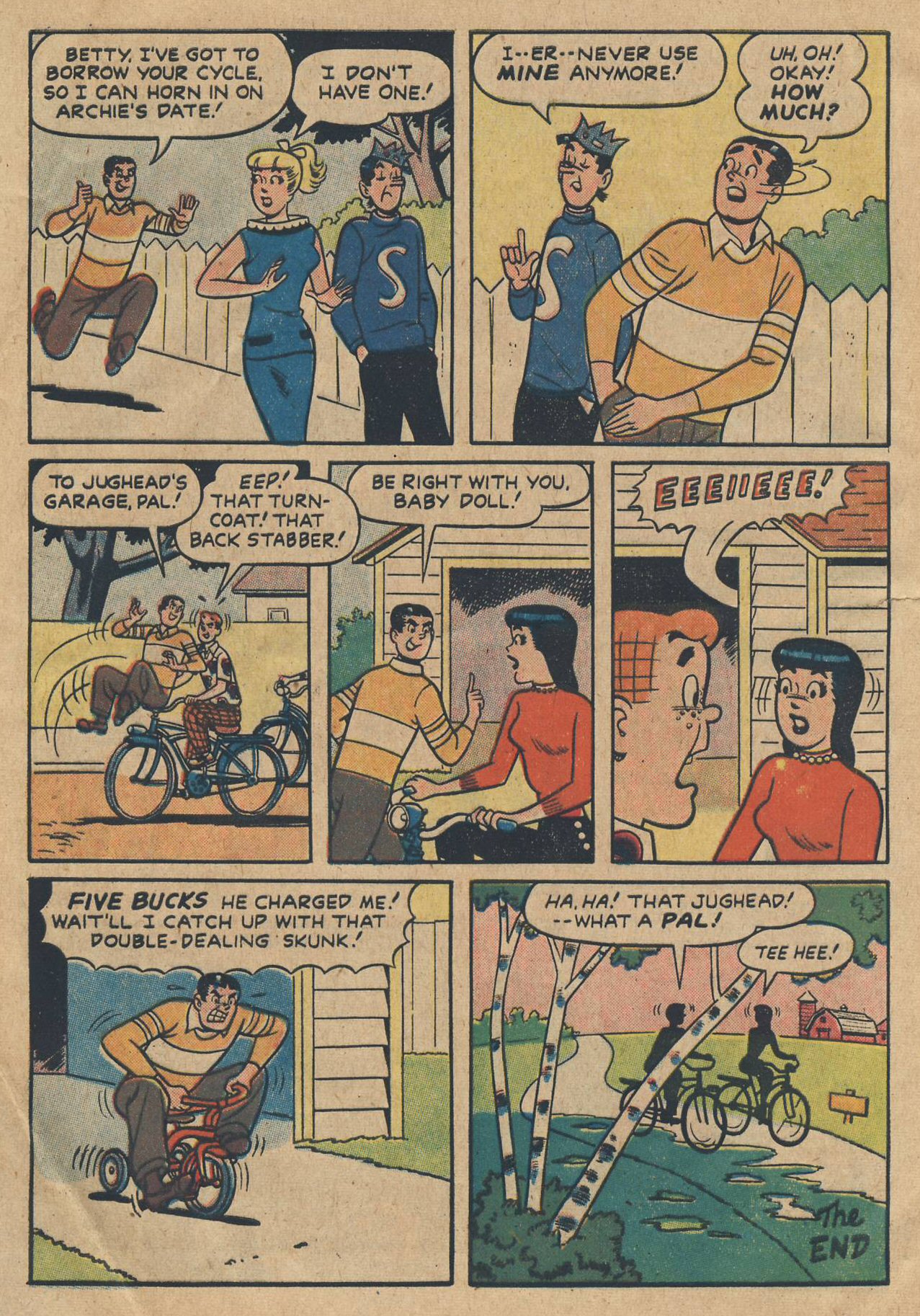 Read online Archie's Pal Jughead comic -  Issue #57 - 24