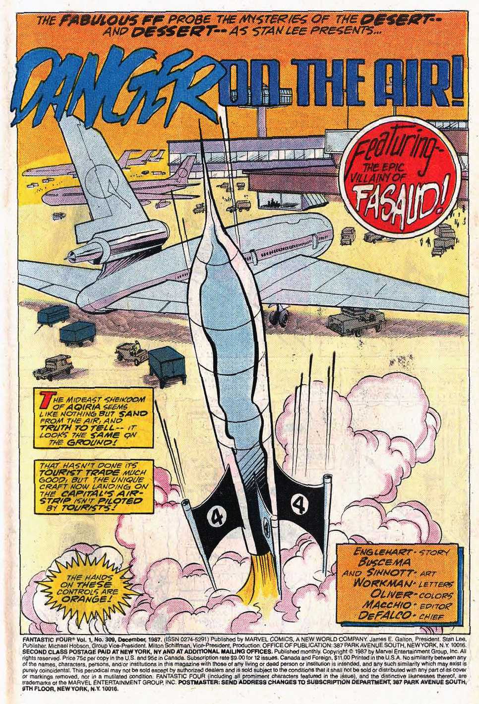 Read online Fantastic Four (1961) comic -  Issue #309 - 3